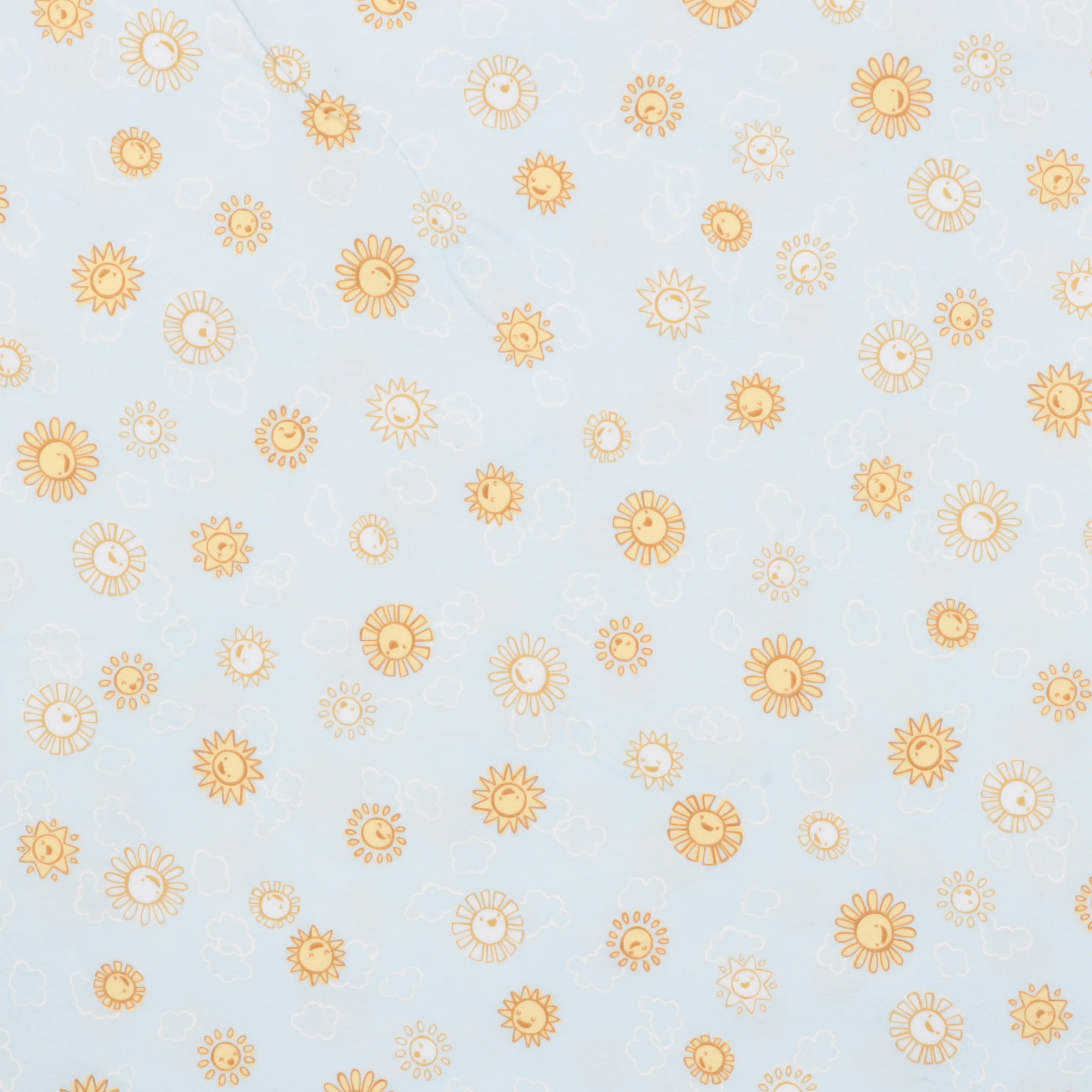 Cozy Cotton - Flannel - Over The Moon - Sky Blue - Image 2