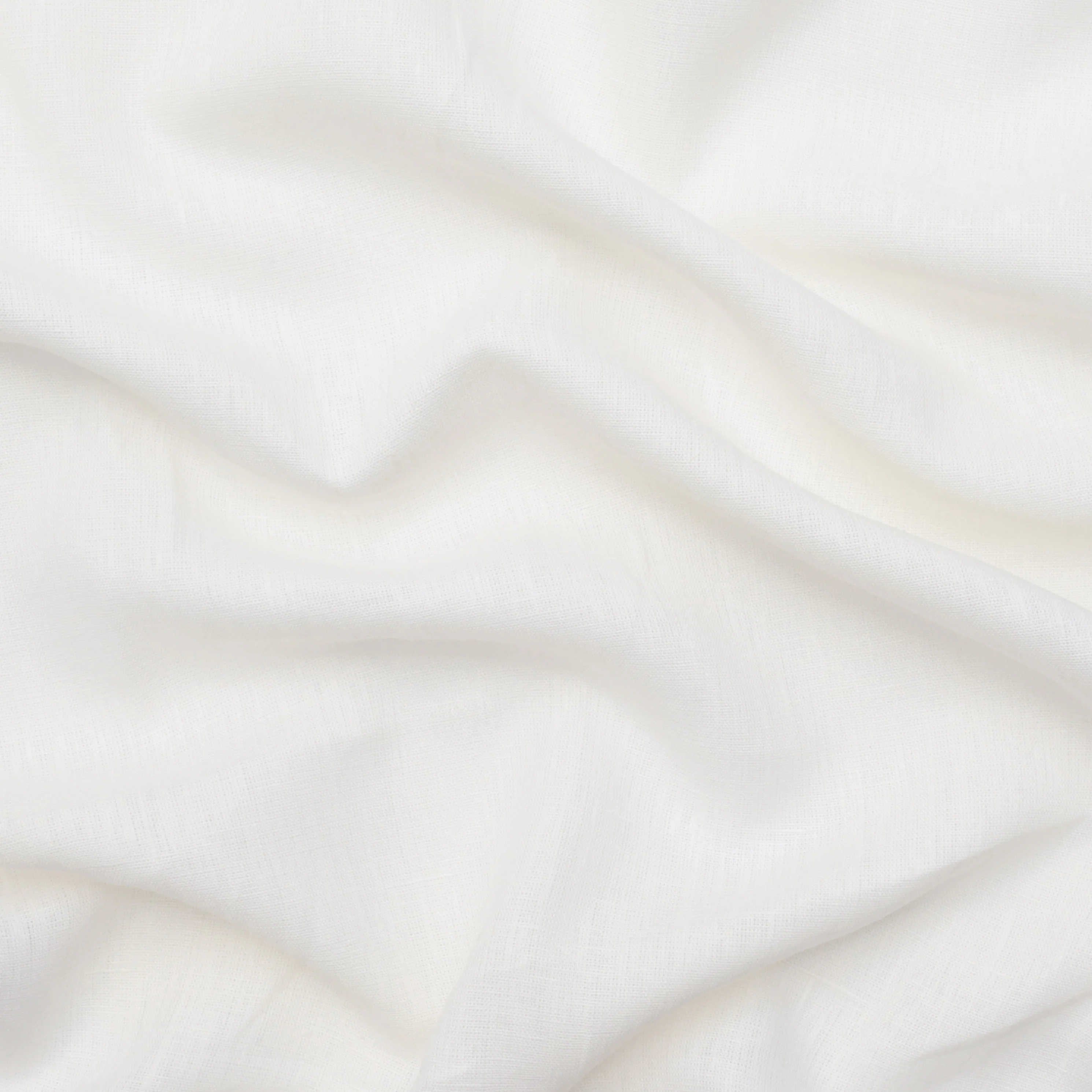 Hemp Blend - Deadstock Woven - White