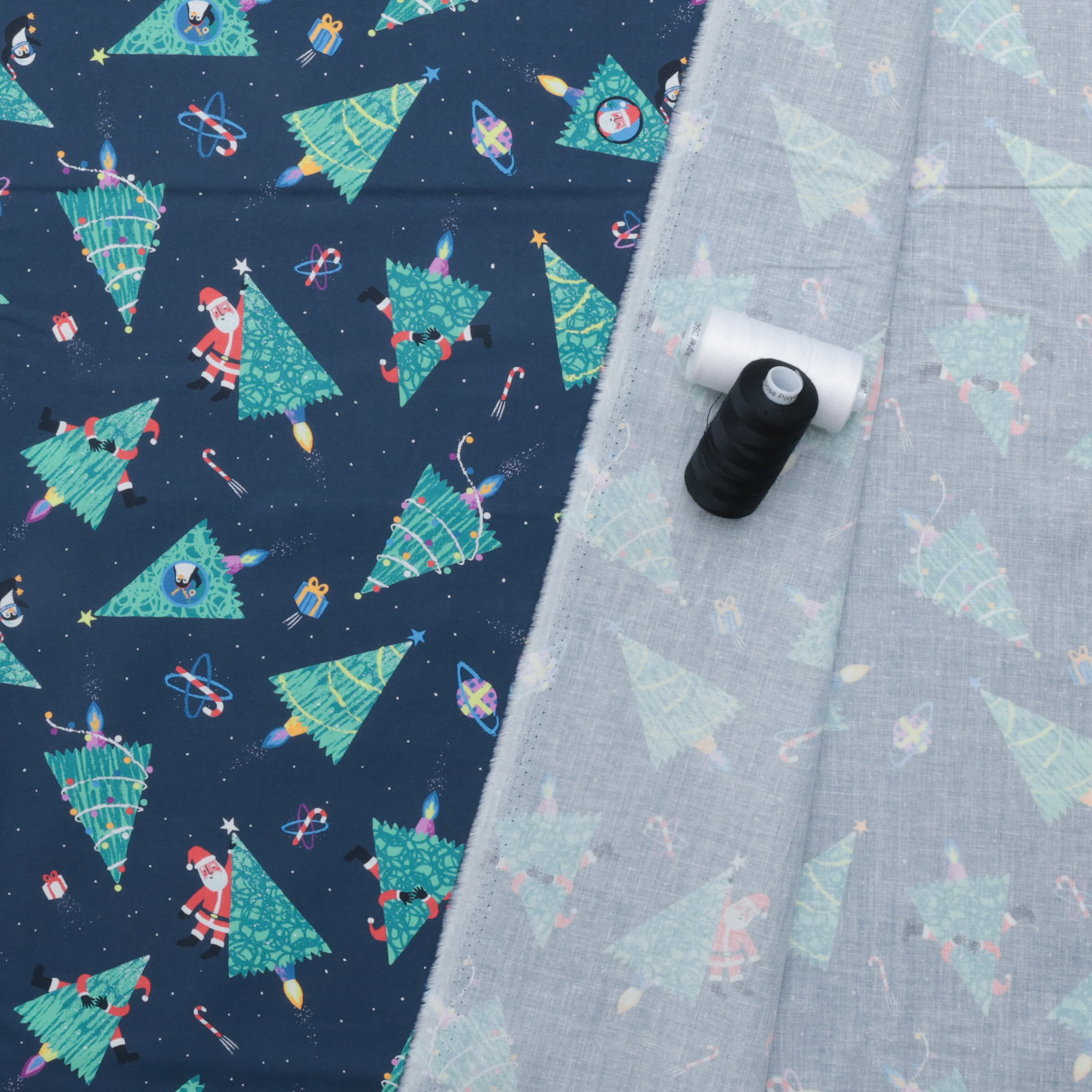 Dear Stella - Cotton - Don't Clause A Scene - Navy - Image 3