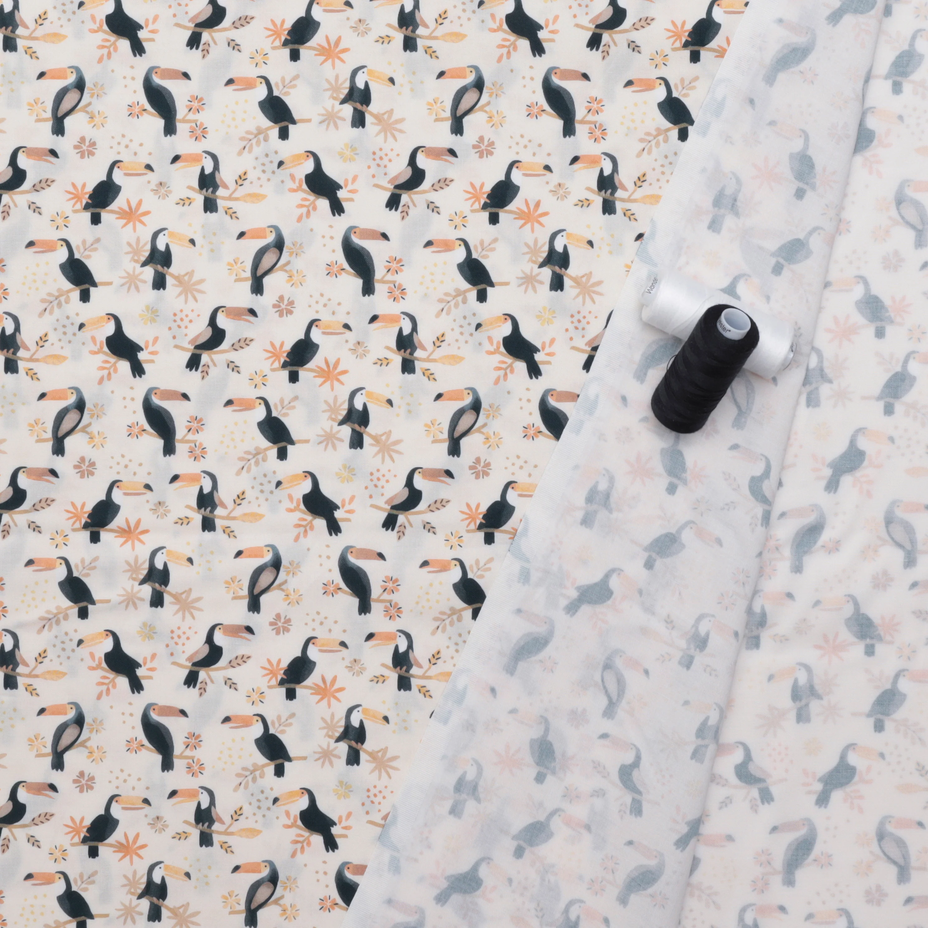 Dear Stella - Cotton - Night Swim - Toucans - Dew - Image 3