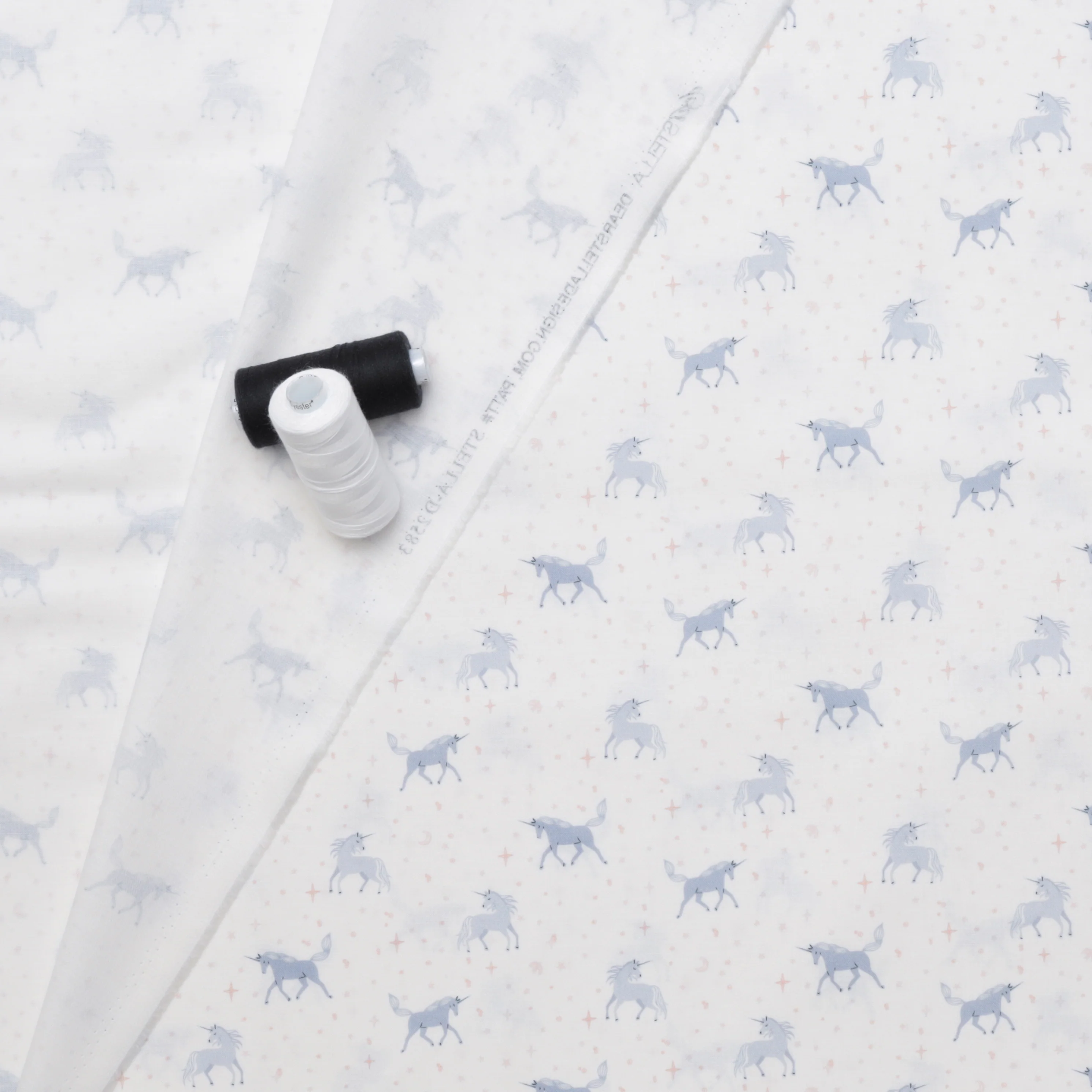Dear Stella - Cotton - Secret Forest - Unicorns - Image 3