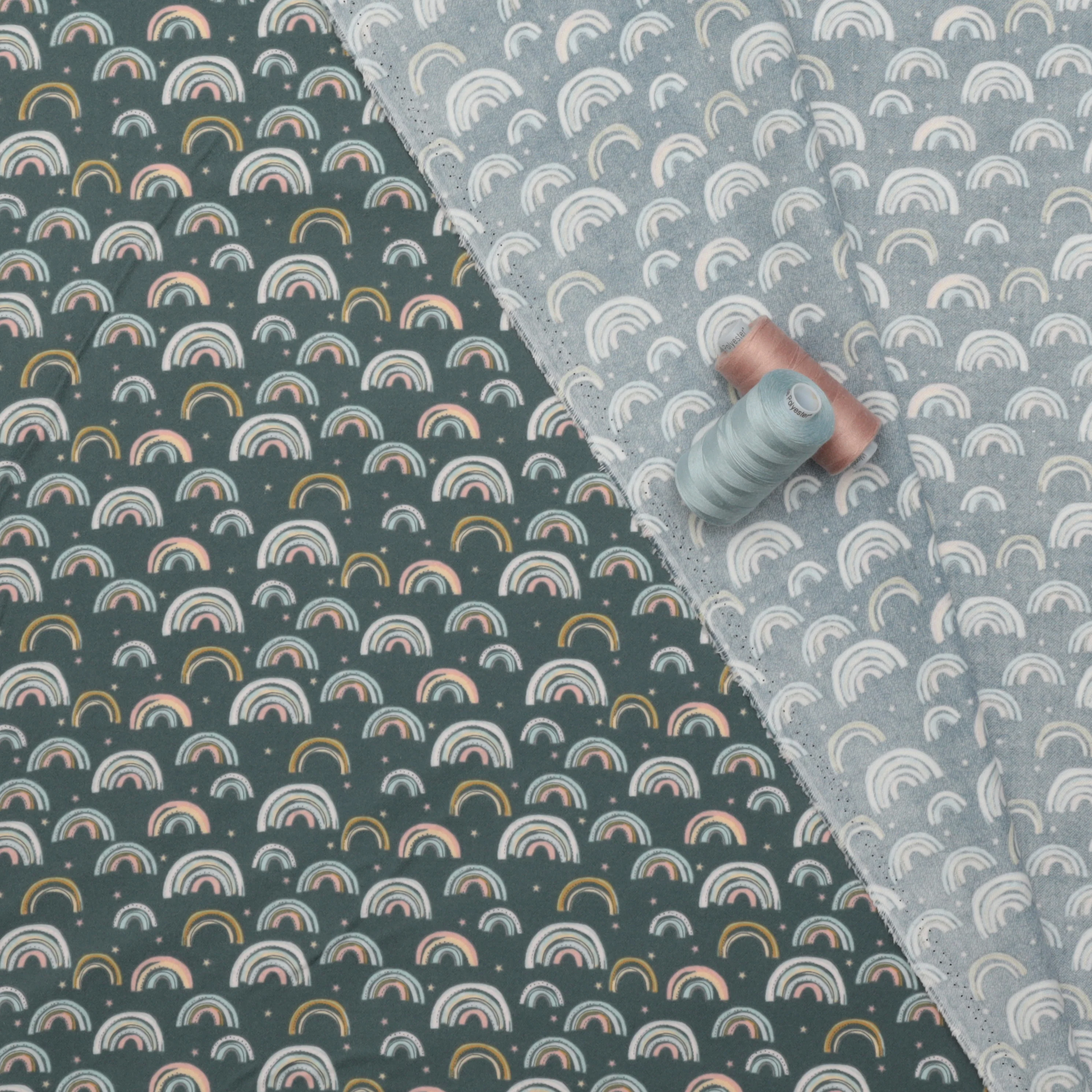 Dear Stella - Flannel - Hang In There - Follow The Rainbow - Image 3