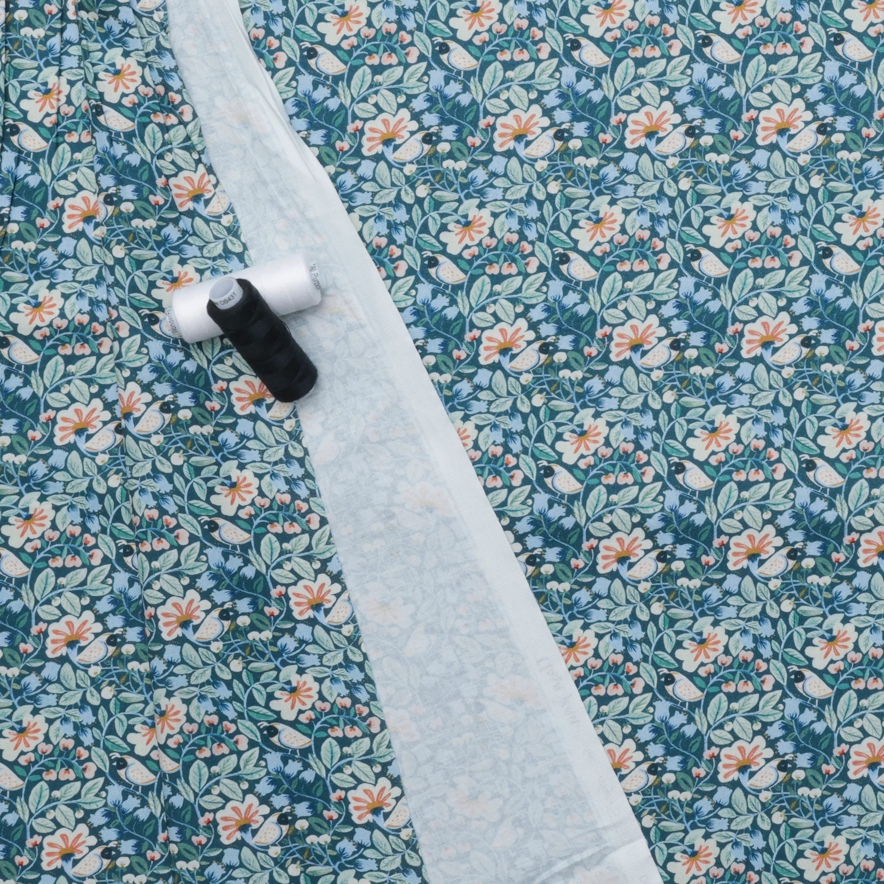Dear Stella - Wideback Cotton - Finches - Multi - Image 3