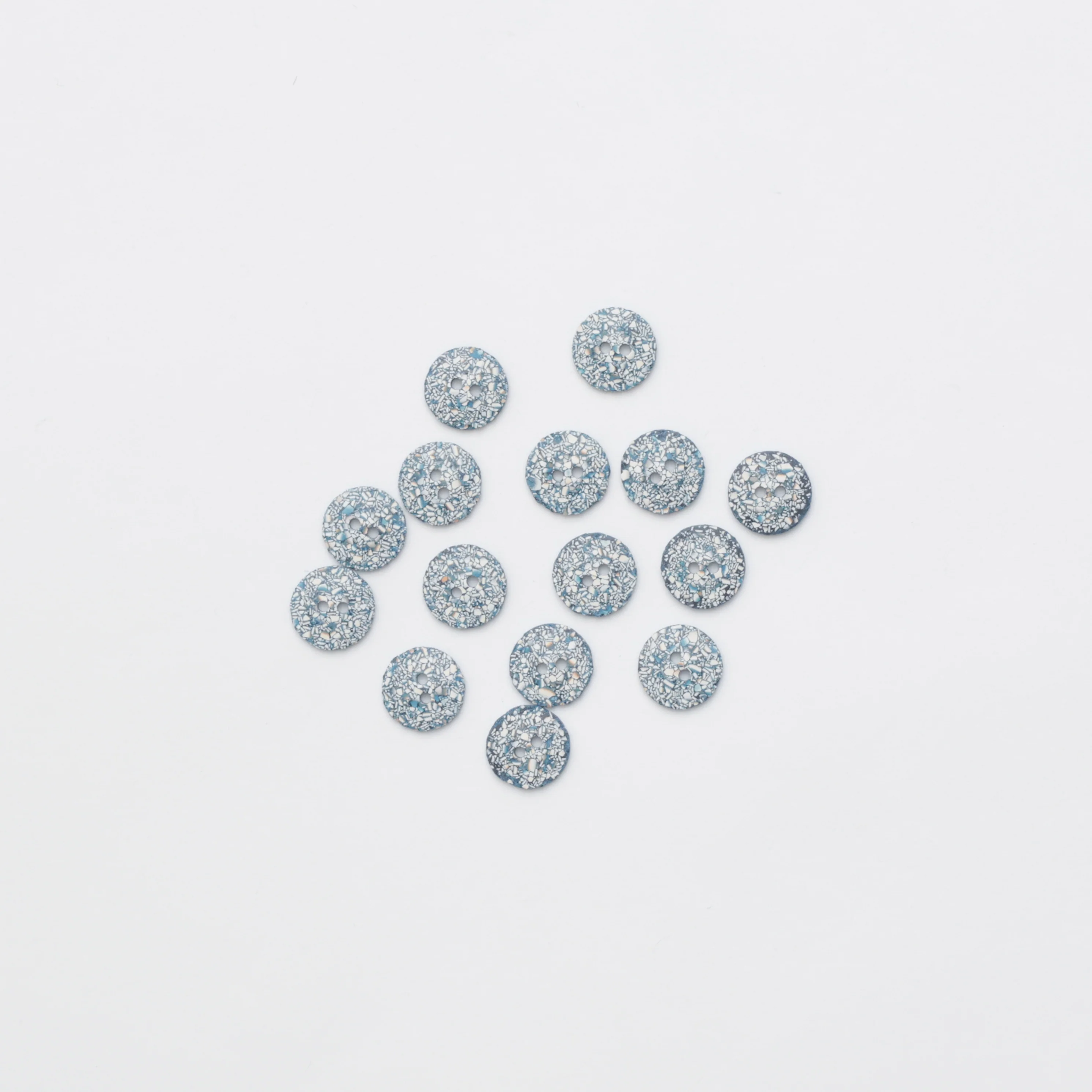 ELAN - 2 Hole Button - 18mm - Mosaic Tile - Assorted - Image 3