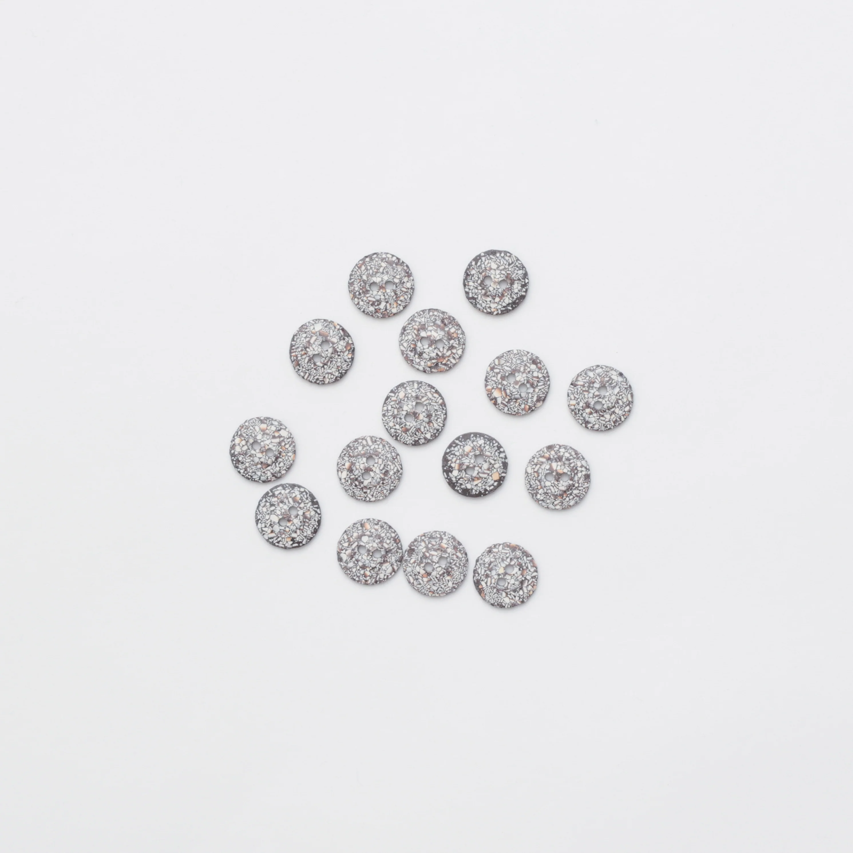 ELAN - 2 Hole Button - 18mm - Mosaic Tile - Assorted - Image 5