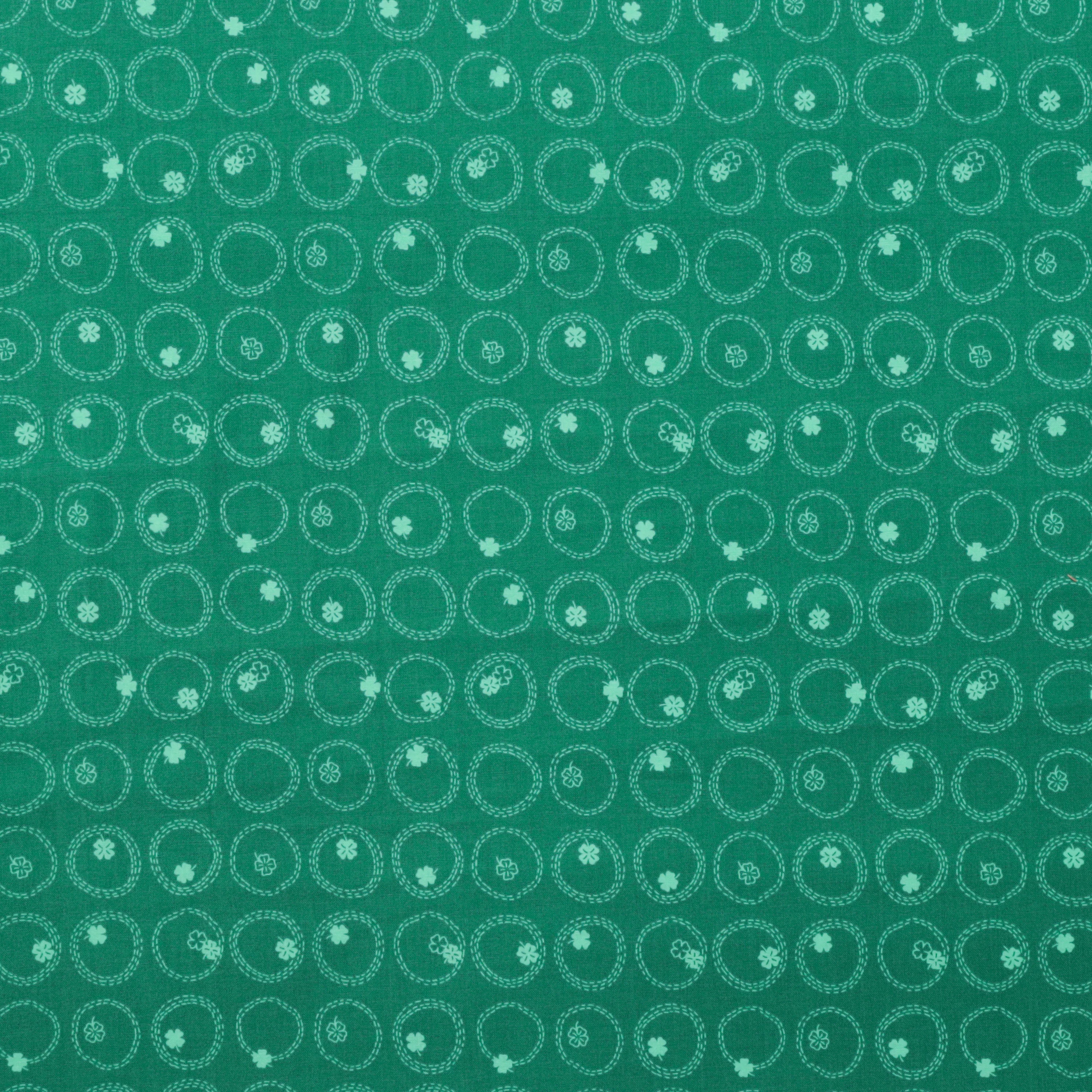 Figo - Cotton - Lucky Charm Basics - Green - Image 2