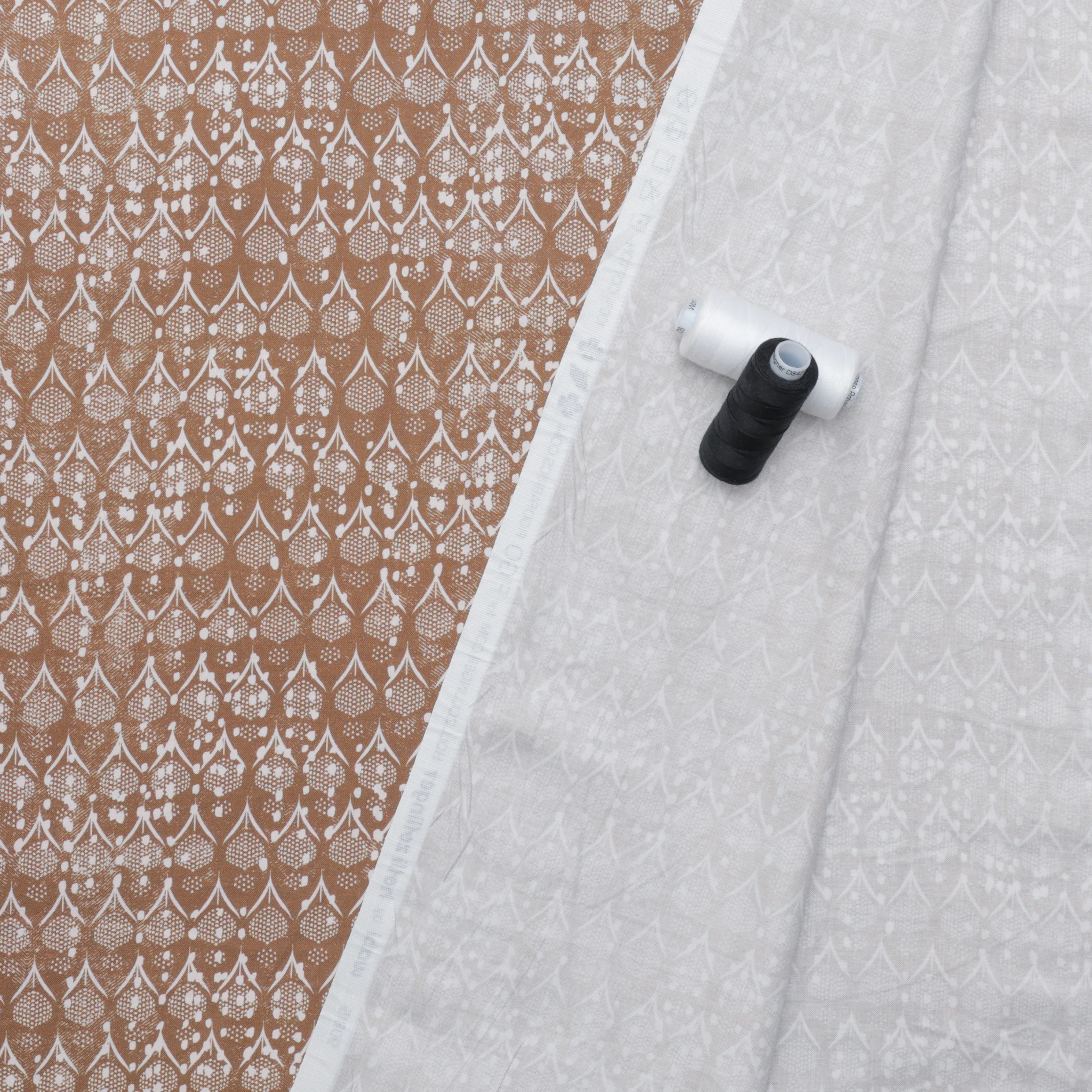 Figo - Cotton - Wabi - Flora - Ochre - Image 3