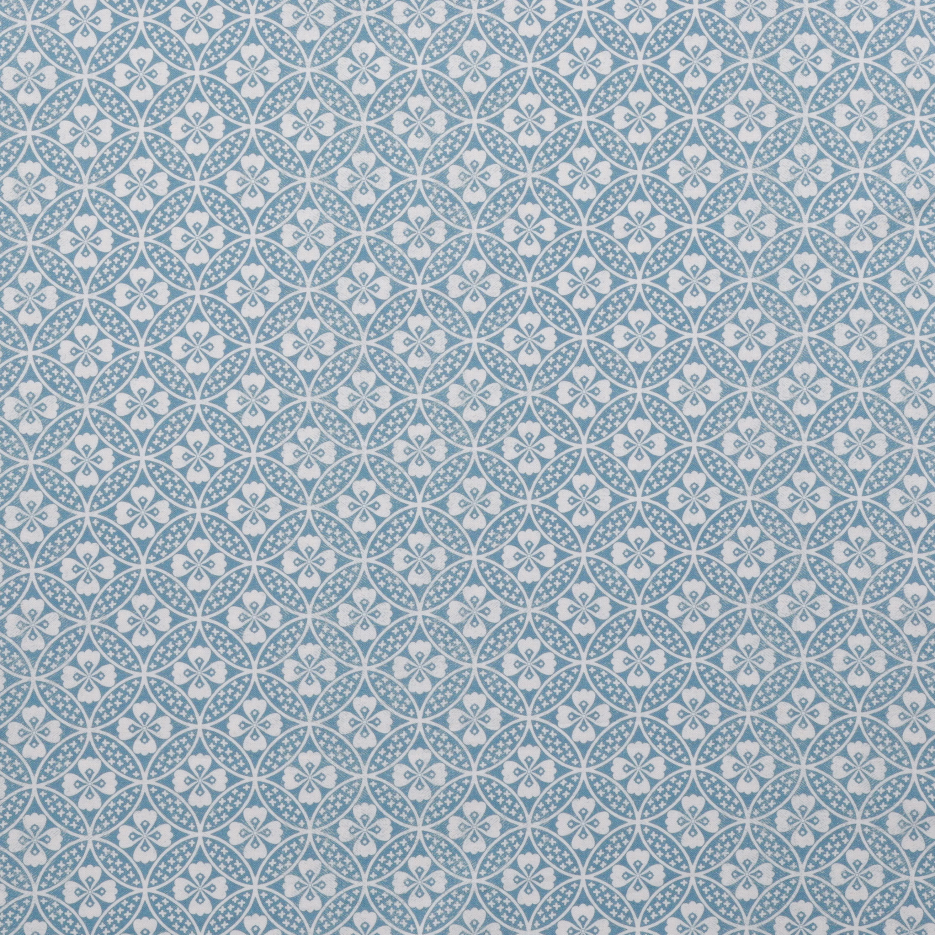 Figo - Cotton - Wabi - Lotus - Blue - Image 2