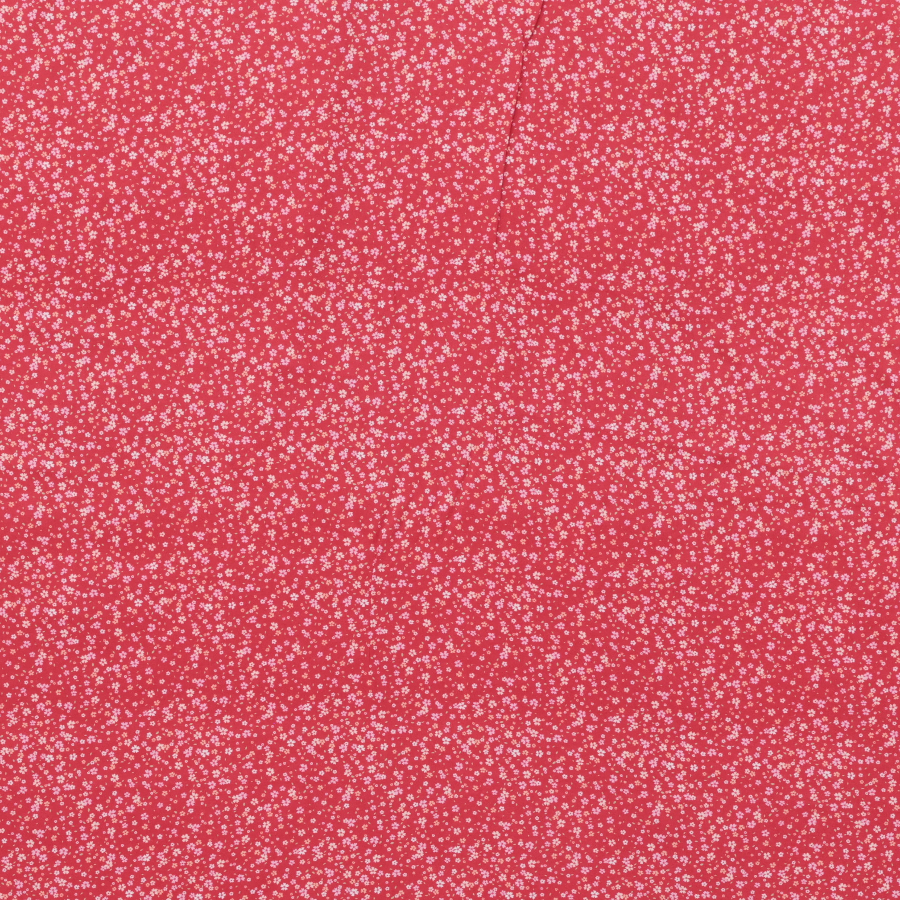 Figo - Rayon - Pocket Posies  - Petal Drift - Red - Image 2