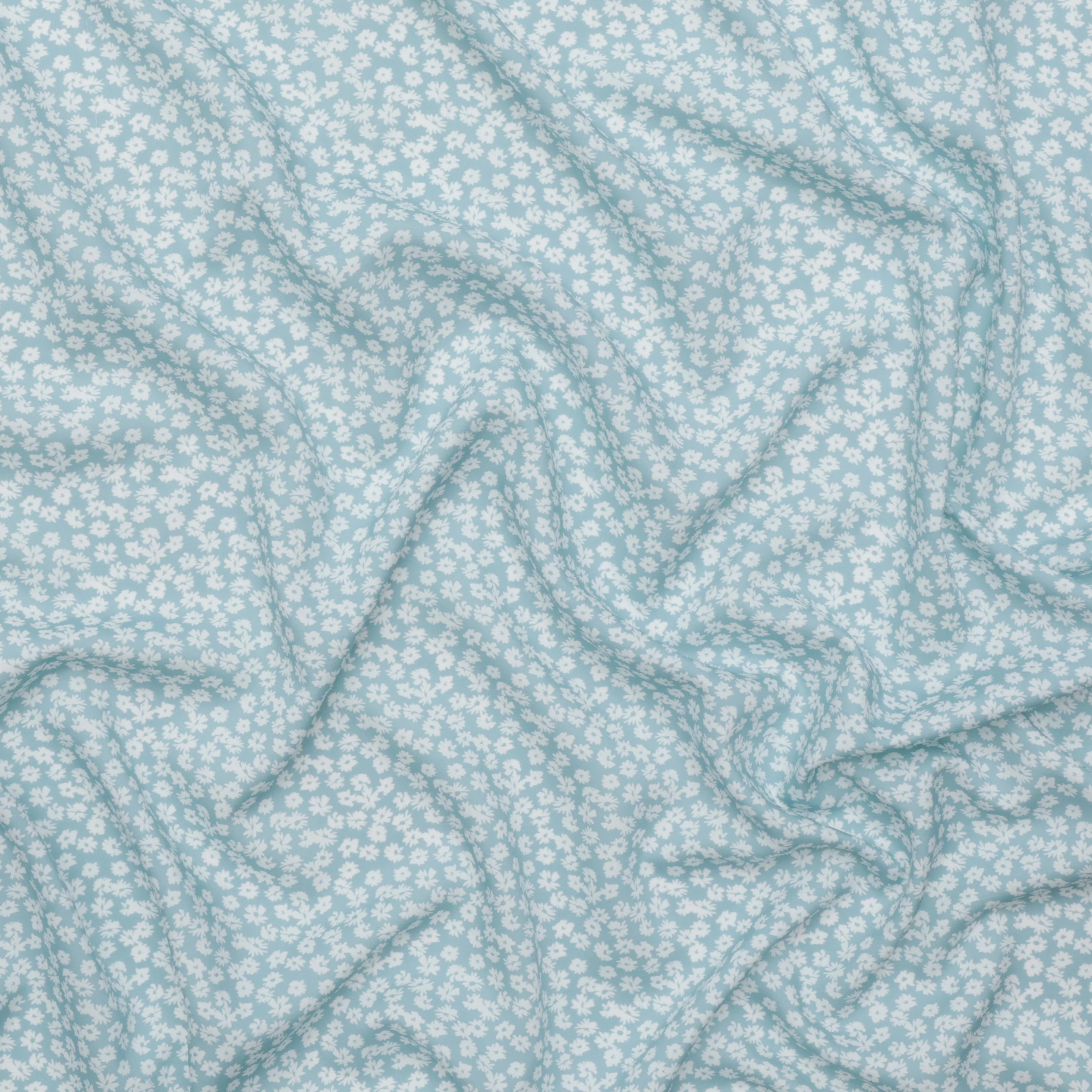 Figo - Rayon - Tender - Daisies - Mint