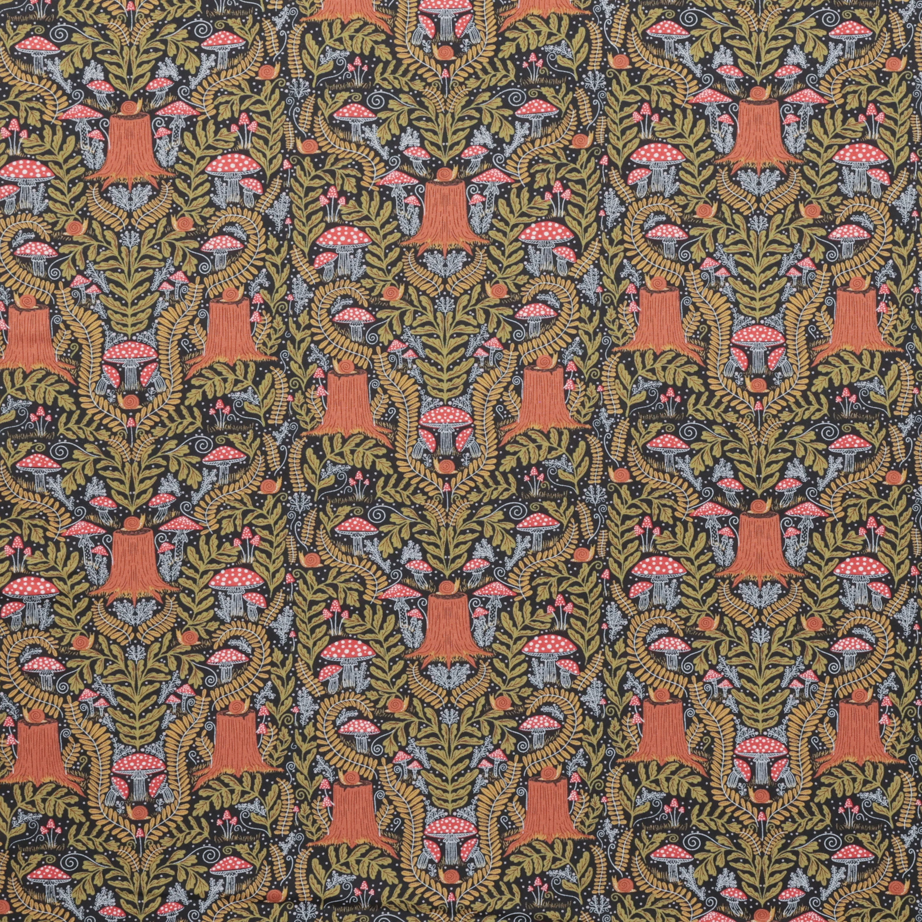 Gingiber - Cotton - Night Owl - Mushroom - Midnight - Image 2