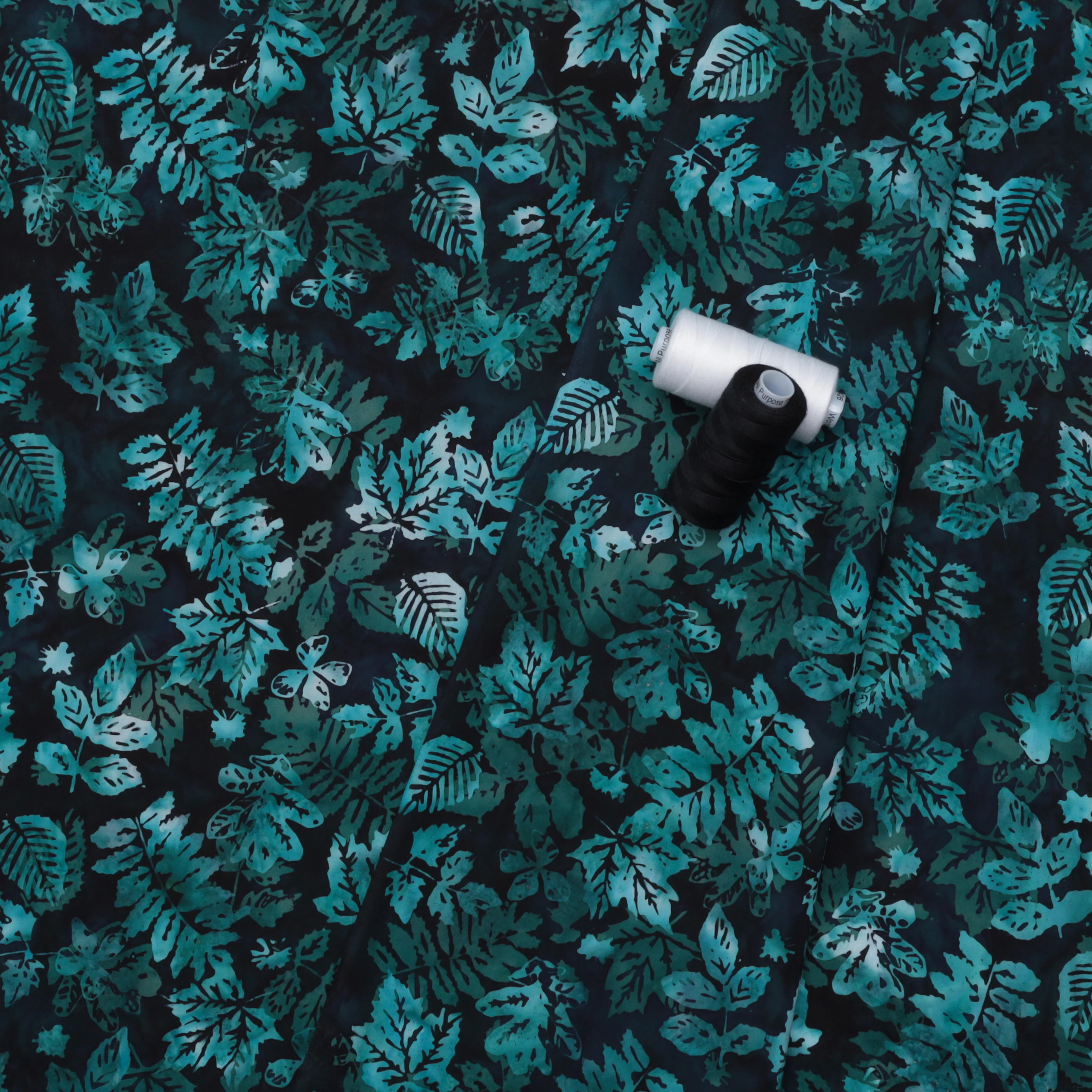 Hoffman - Cotton - Bali Batiks - Aurora - Midnight - Image 3