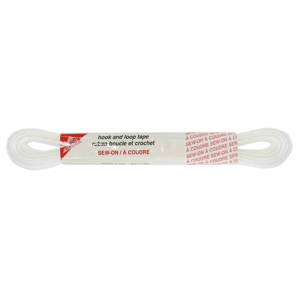 Hook & Loop Tape - Sew On - 19mm - Assorted - Image 2