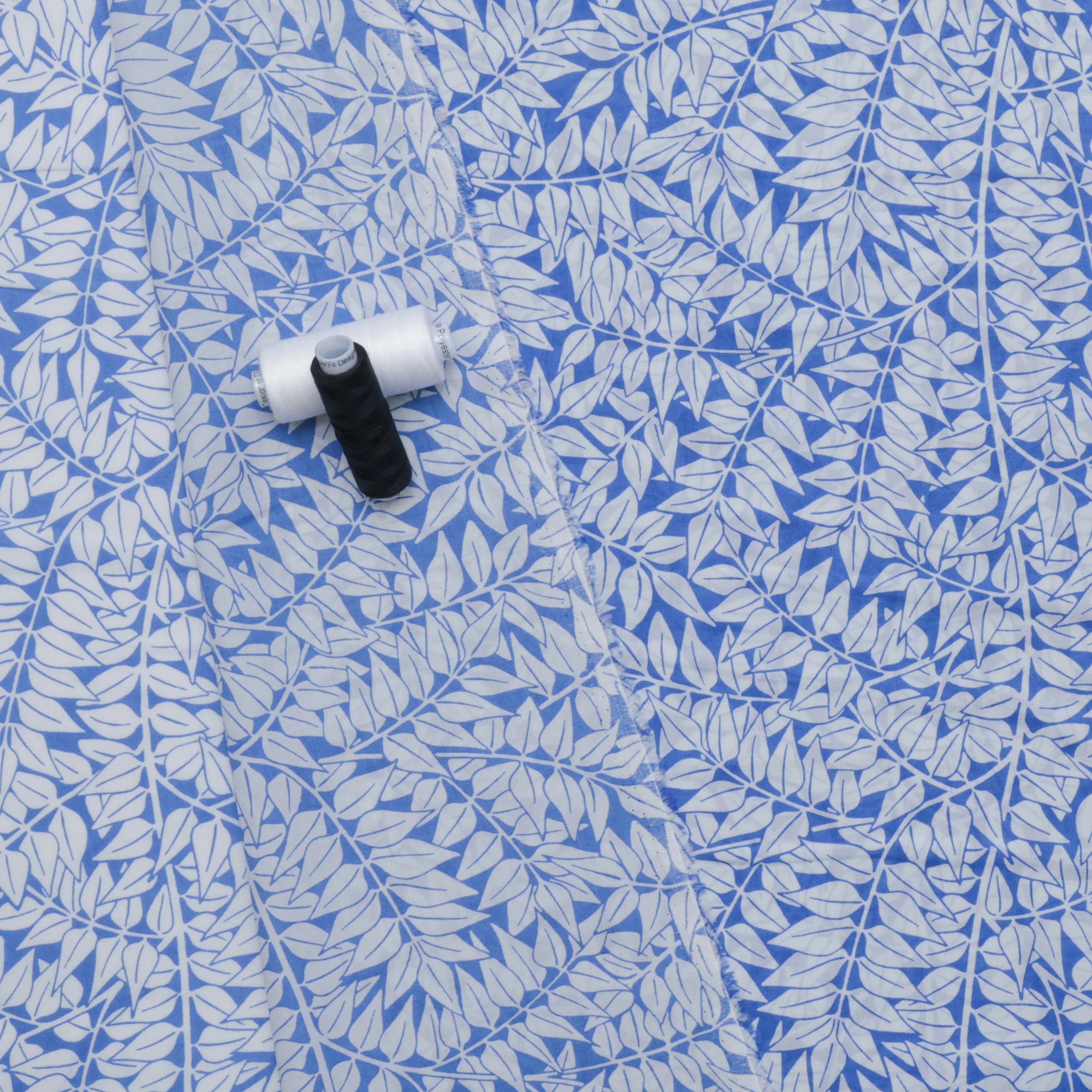 Kaffe x Morris & Co - Lawn - Branches - Blue - Image 3