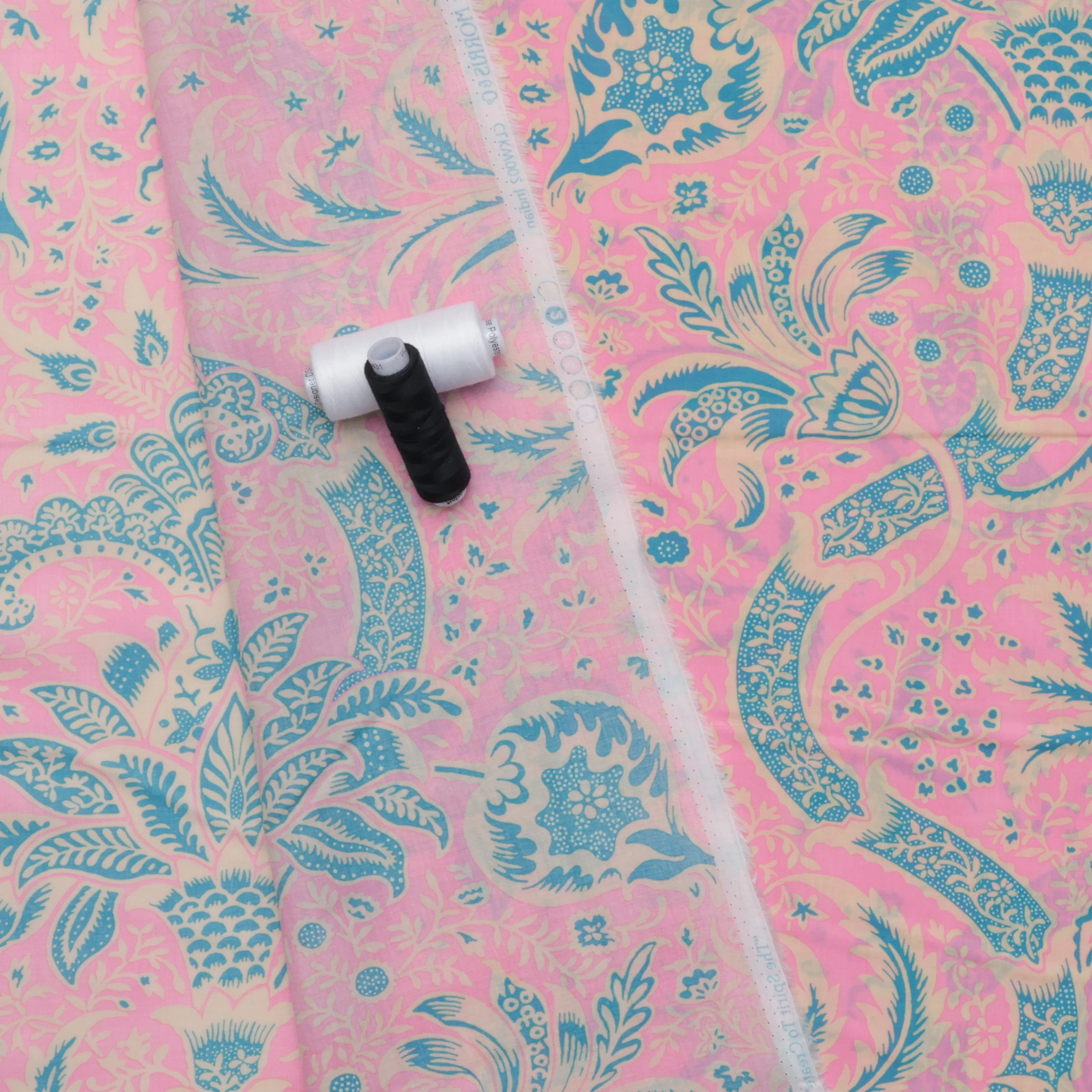 Kaffe x Morris & Co - Lawn - Indian - Opera - Image 3