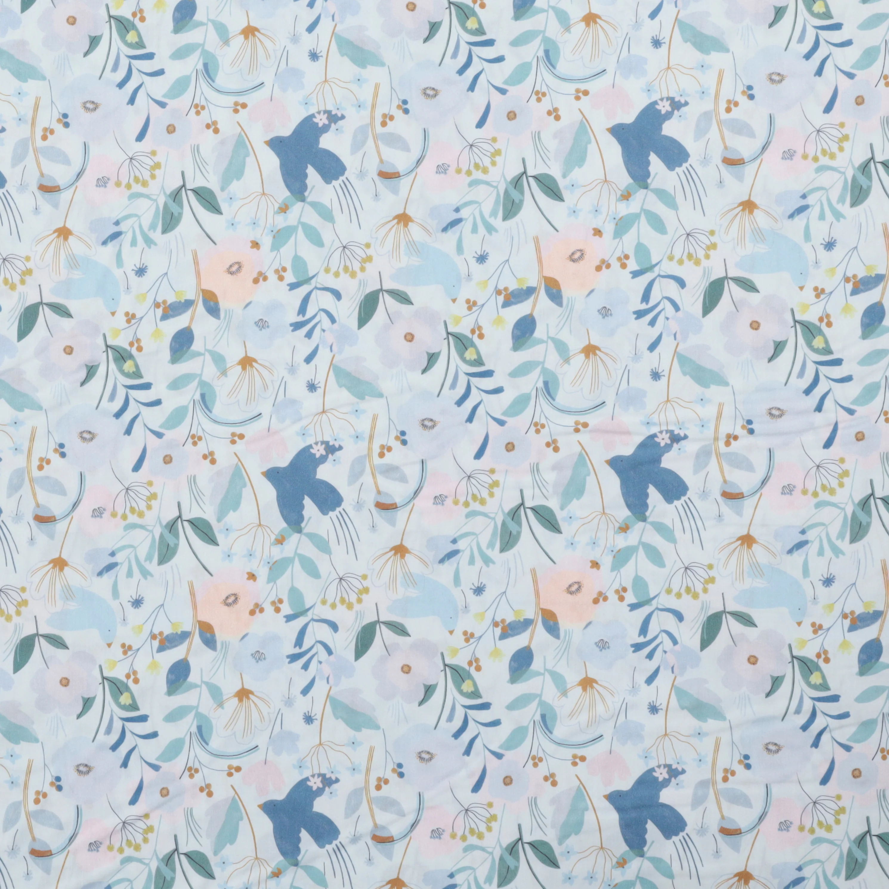 Katia - Cotton - Poplin - Aquarelle Flowers - Image 2