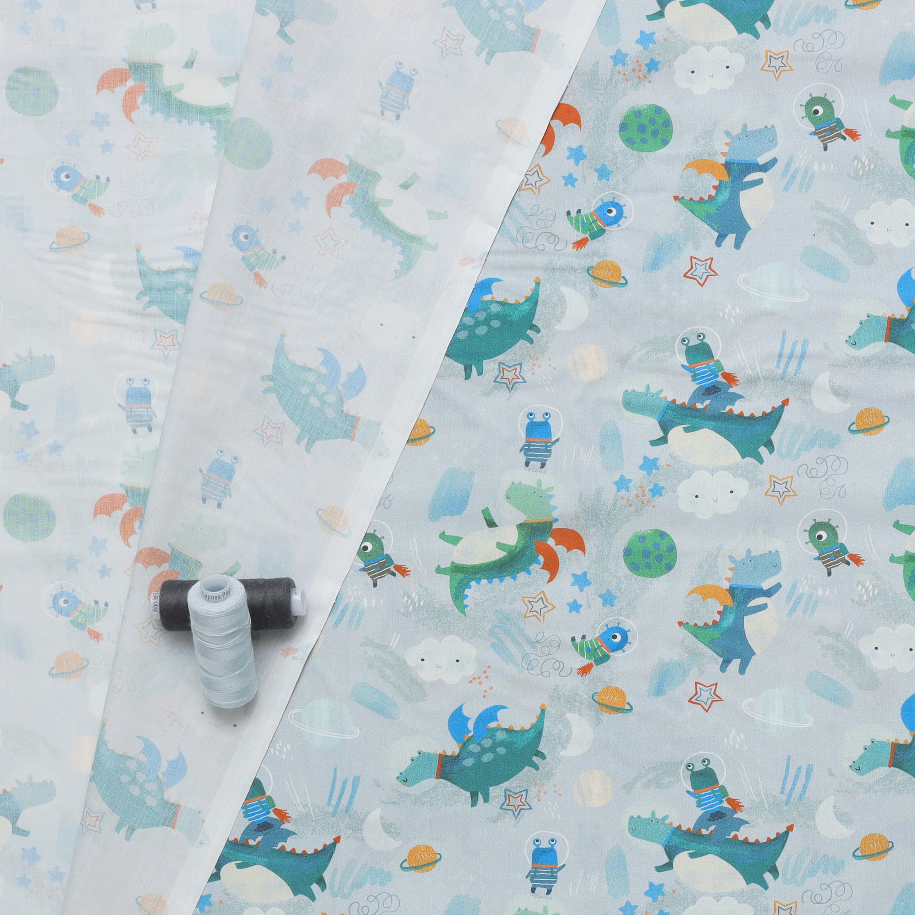 Katia - Cotton - Poplin - Astro Pals - Image 3