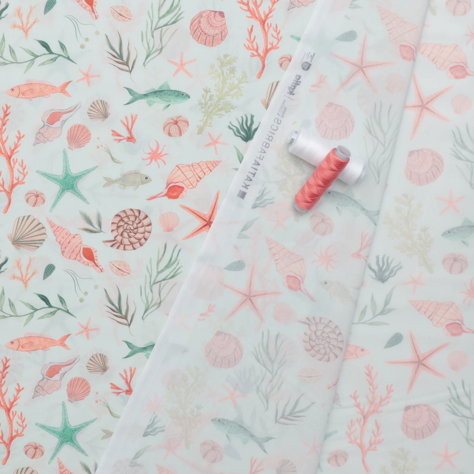 Katia - Cotton - Poplin - Coral Reef - Image 3