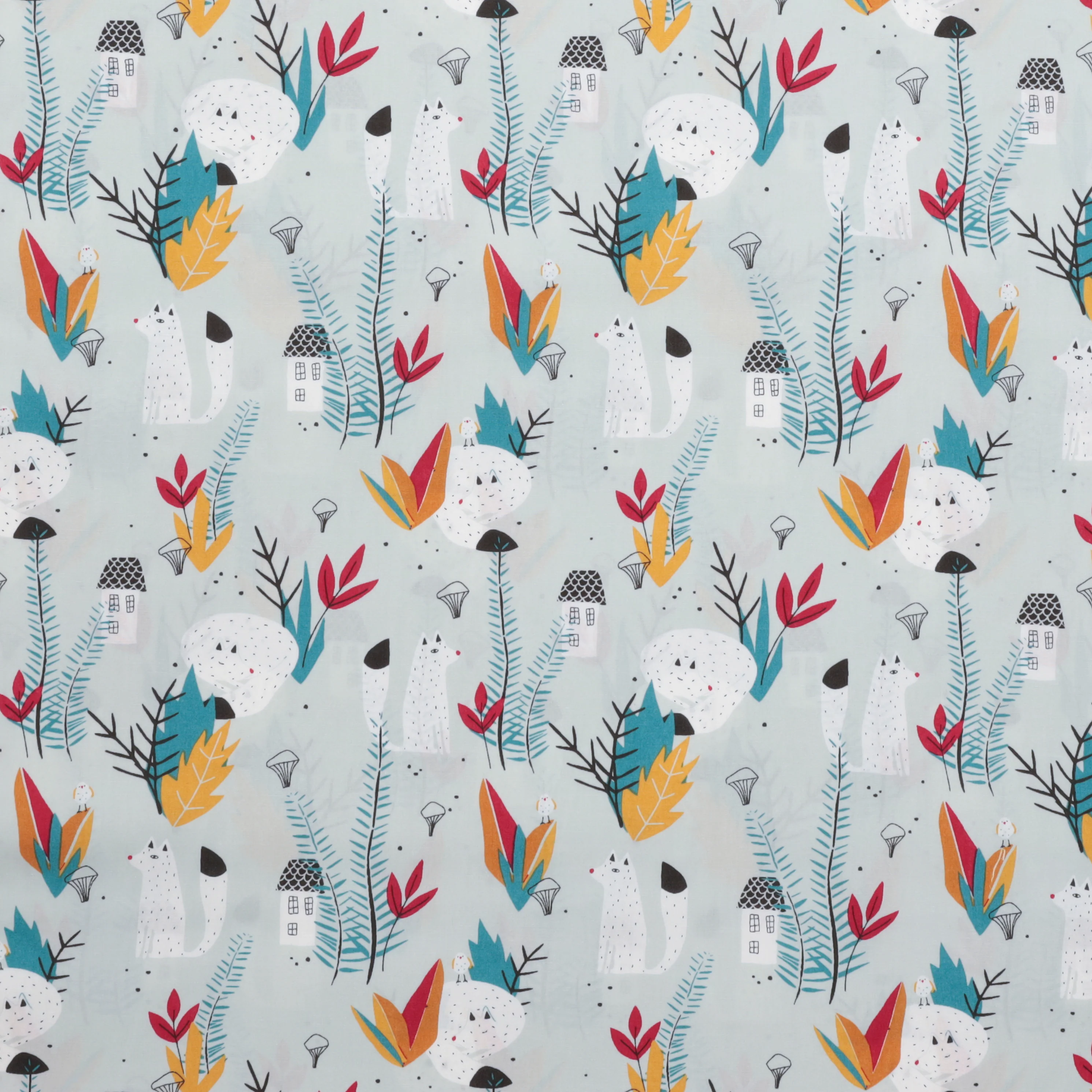 Katia - Cotton - Poplin - Dalmata Wolf - Image 2