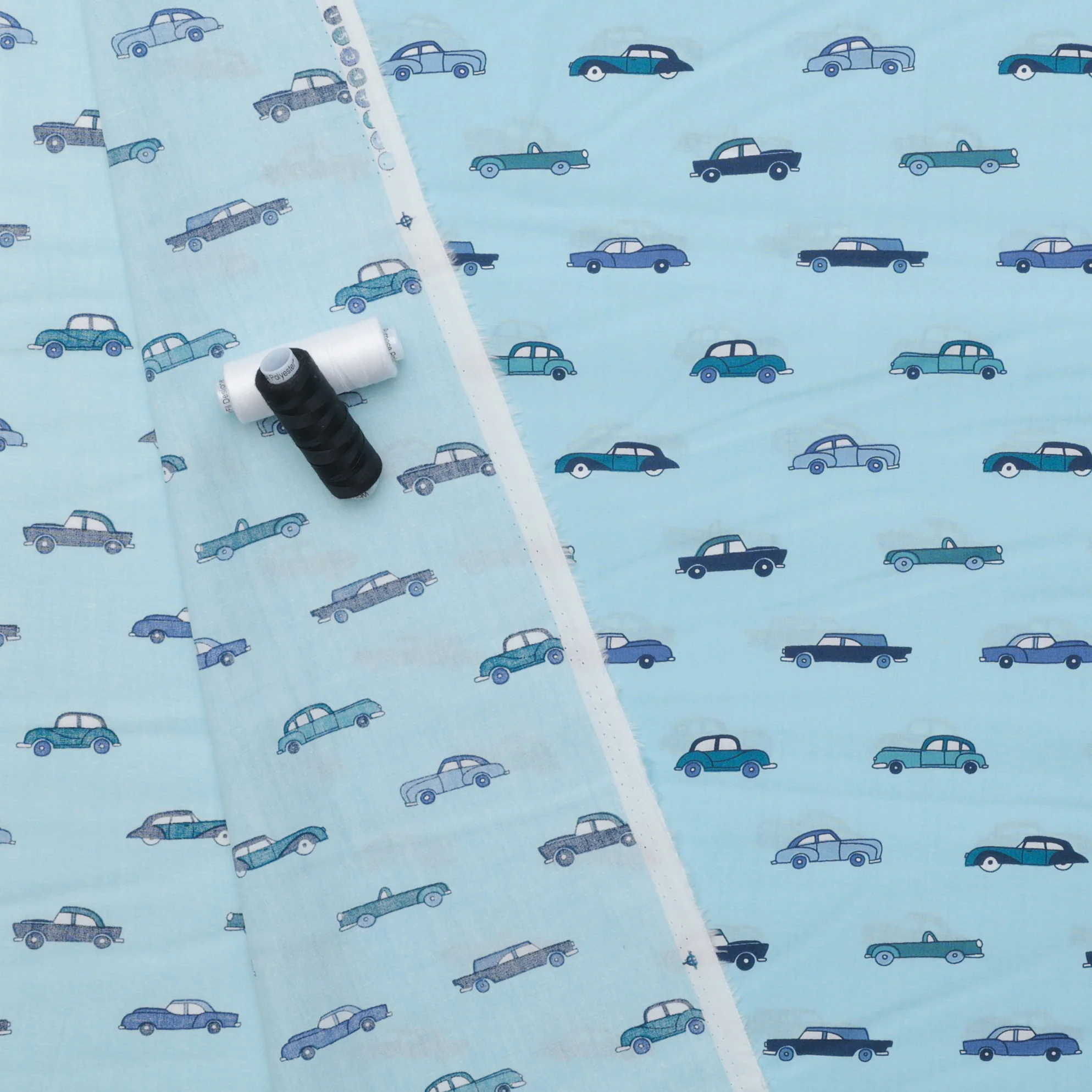 Katia - Cotton - Poplin - Havana Cars - Image 3