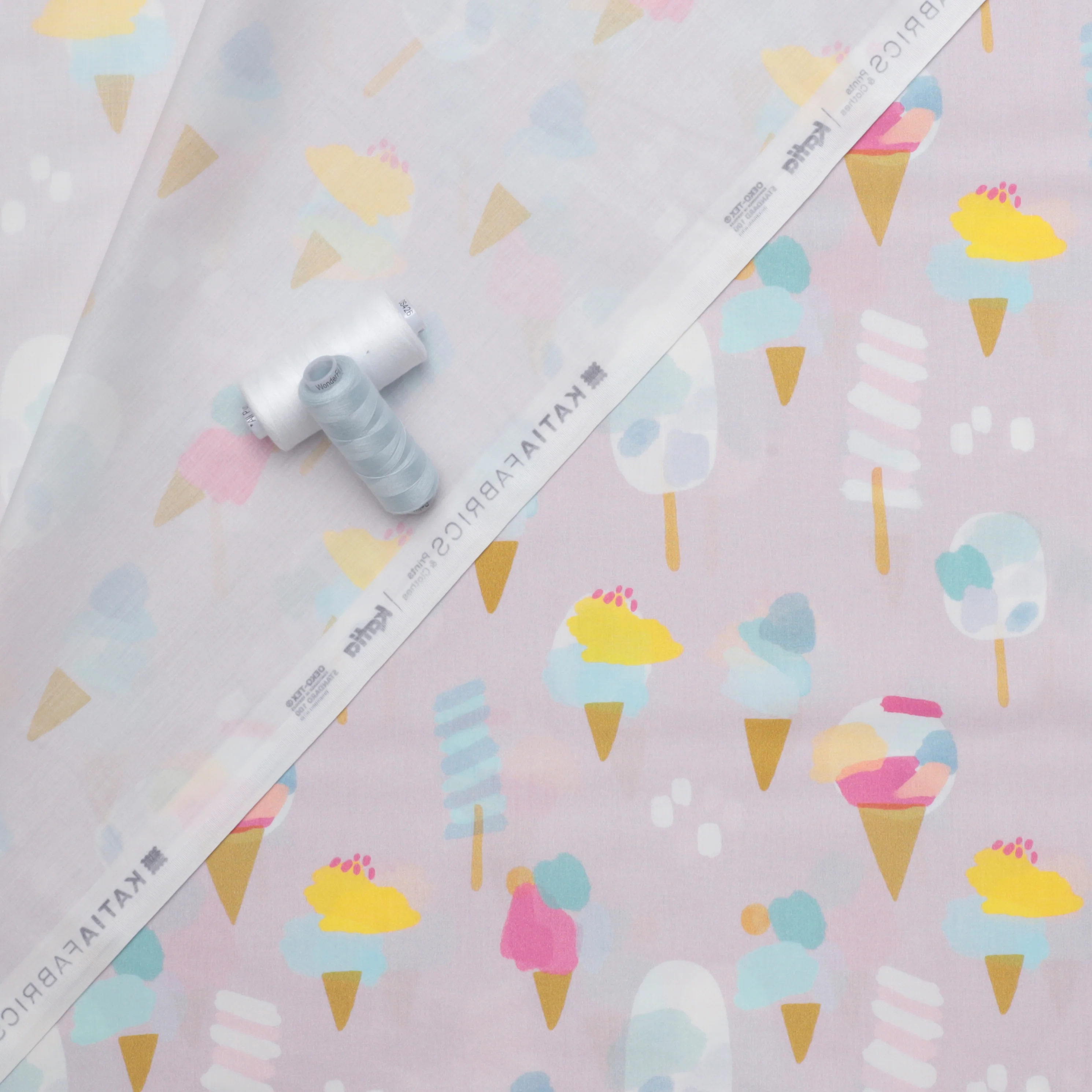 Katia - Cotton - Poplin - Ice Cream Time - Image 3