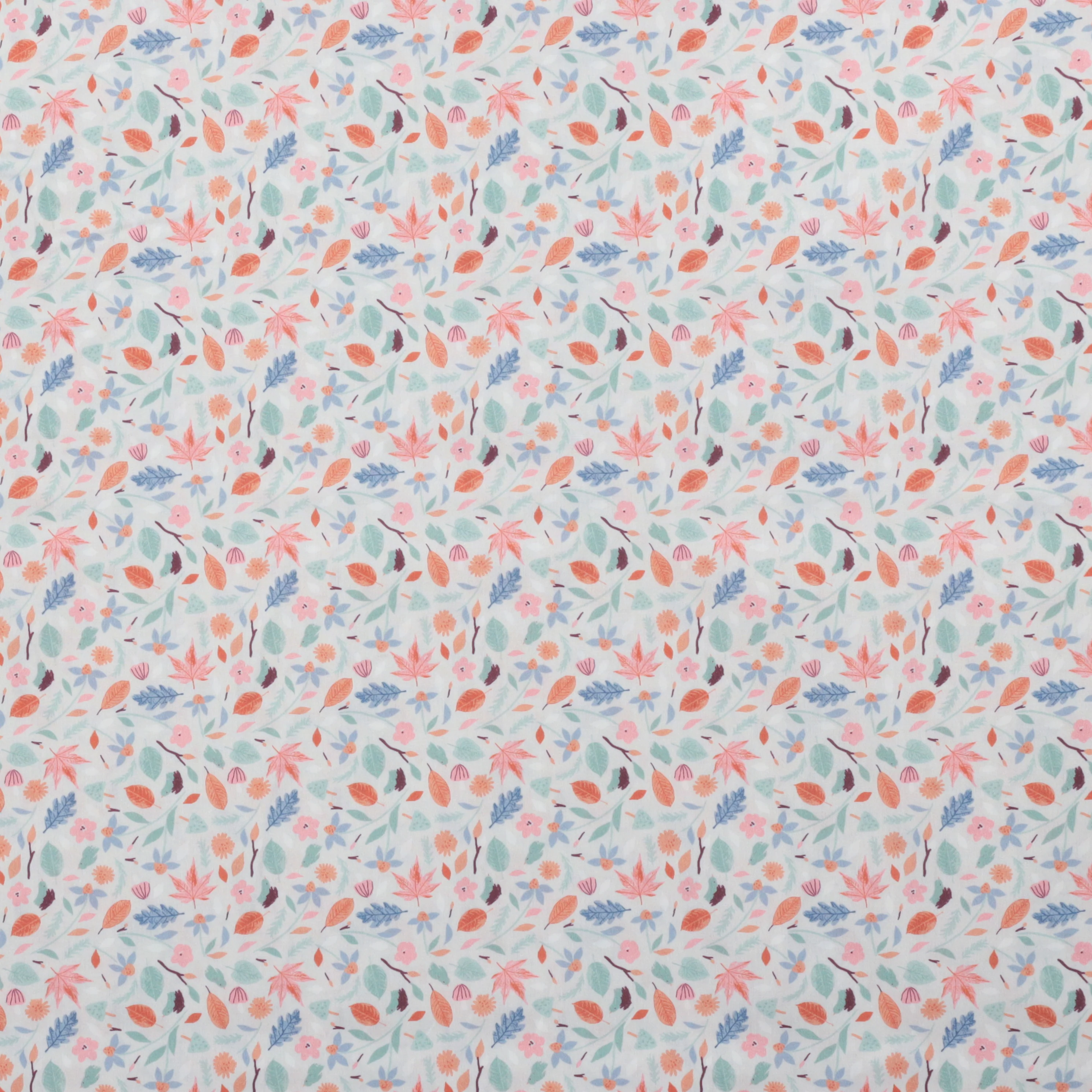 Katia - Cotton - Poplin - Leaves Stamp - Image 2