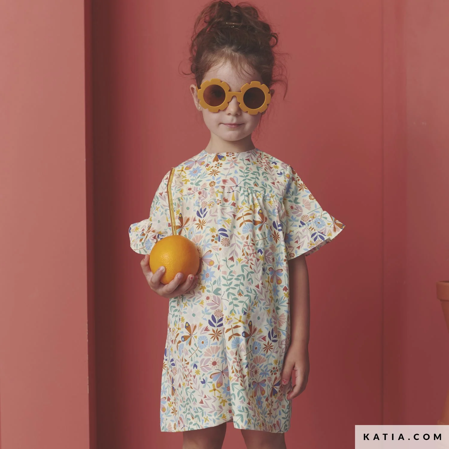 Katia - Cotton - Poplin - Mosaic Butterflies - Image 4