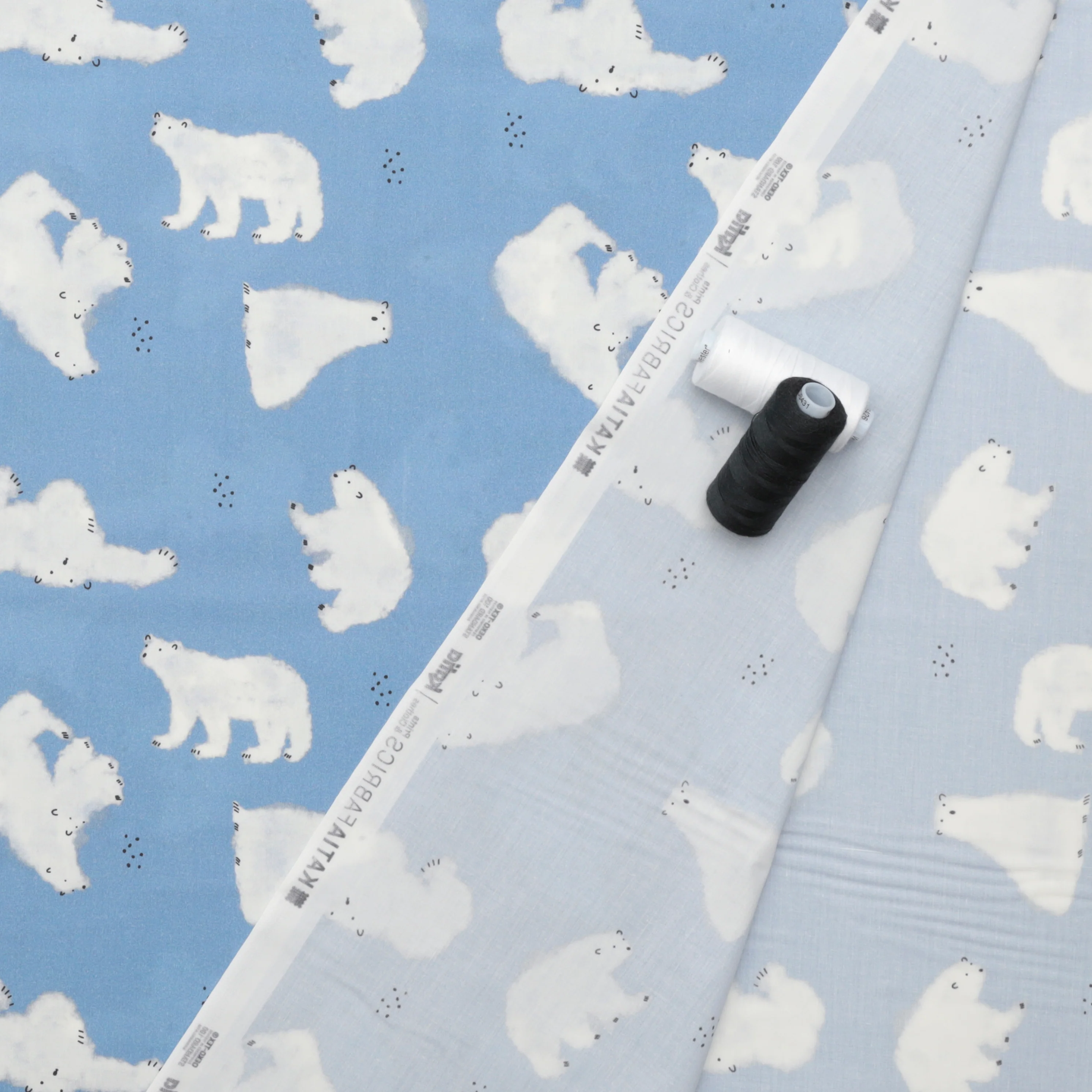 Katia - Cotton - Poplin - Polar Bears - Image 3
