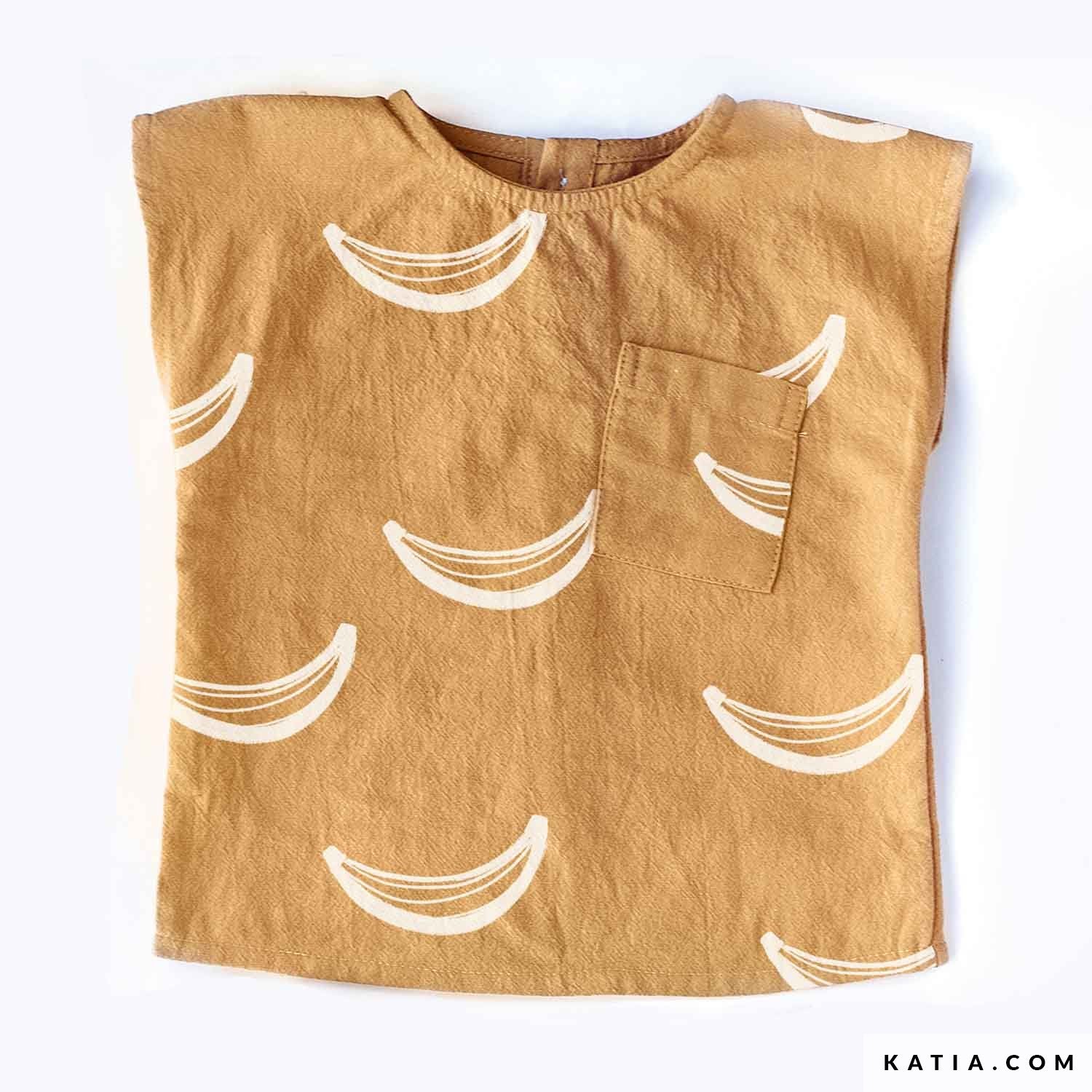Katia - Rustic Cotton - Banana Jump - Mustard - Image 4