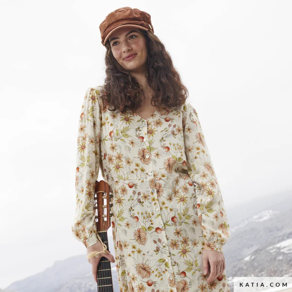 Katia - Viscose - Challis Print - Always Romantic - Image 4