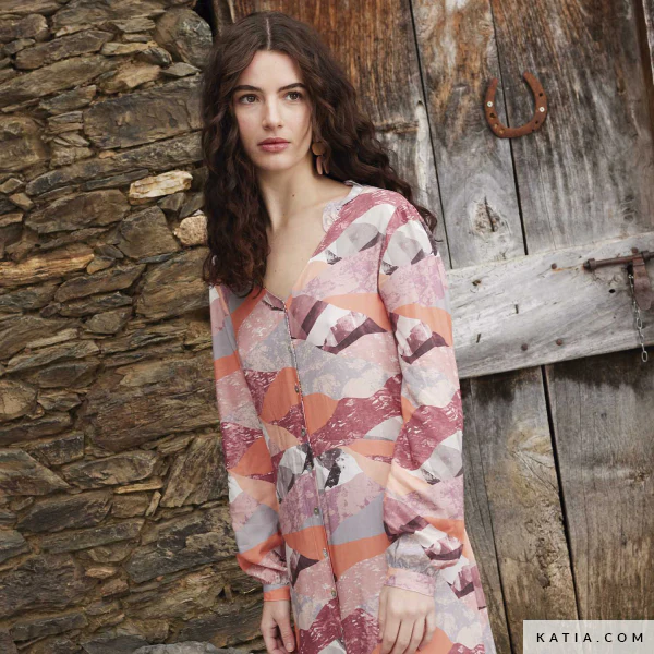 Katia - Viscose - Challis Print - SOS Earth - Image 4