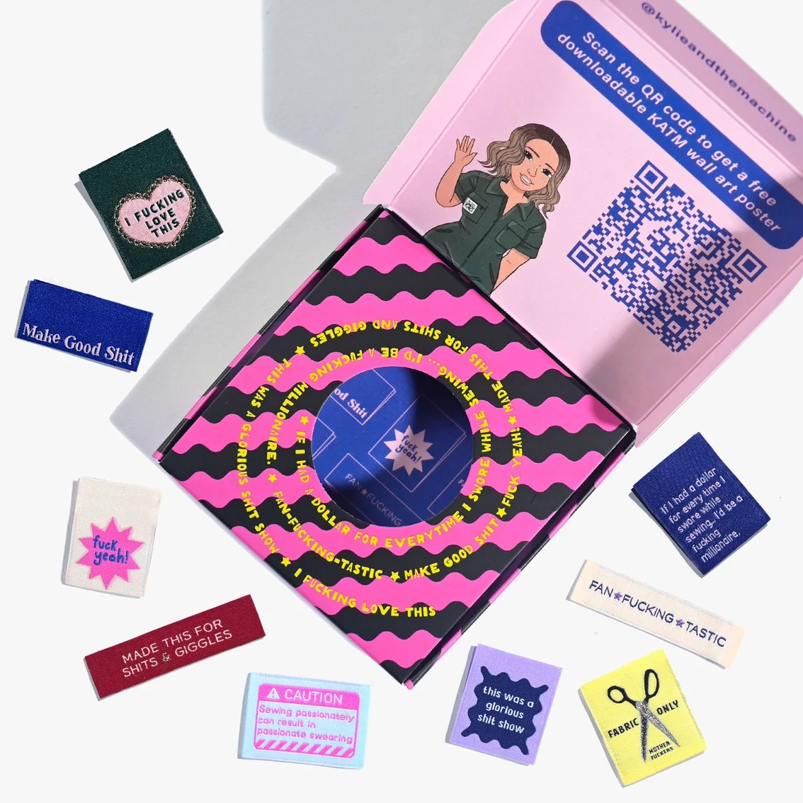 Kylie and the Machine - Sewing Label Box - The Sweary Sewist #4 - Image 7