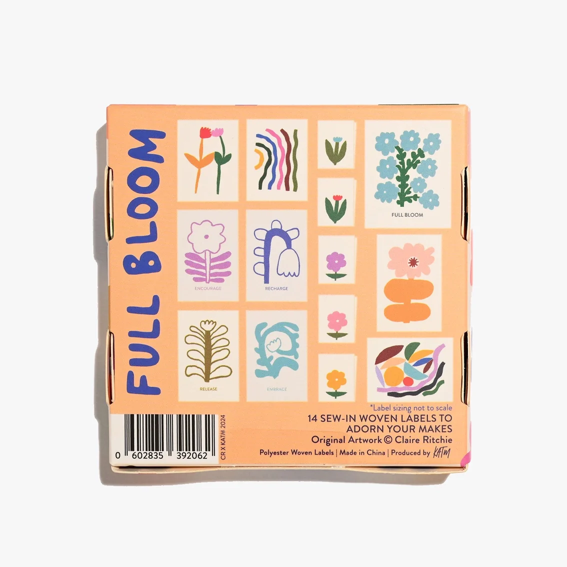 Kylie and the Machine x Claire Ritchie - Sewing Label Box - FULL BLOOM - Image 7