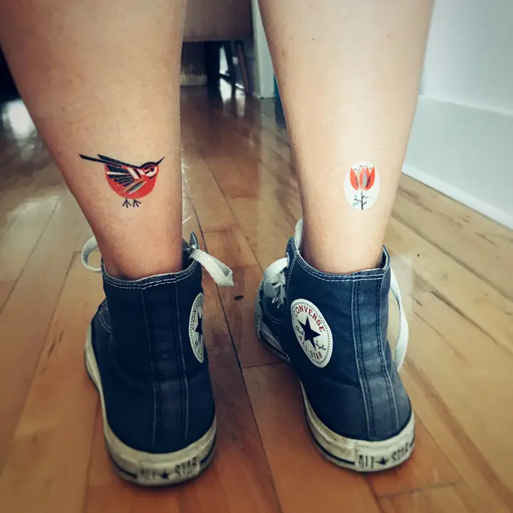 Les Tatoués - Temporary Tattoos - Birds - Image 3