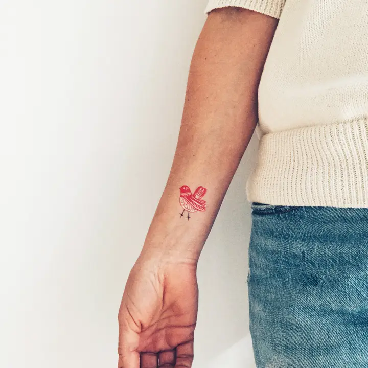 Les Tatoués - Temporary Tattoos - Birds - Image 4