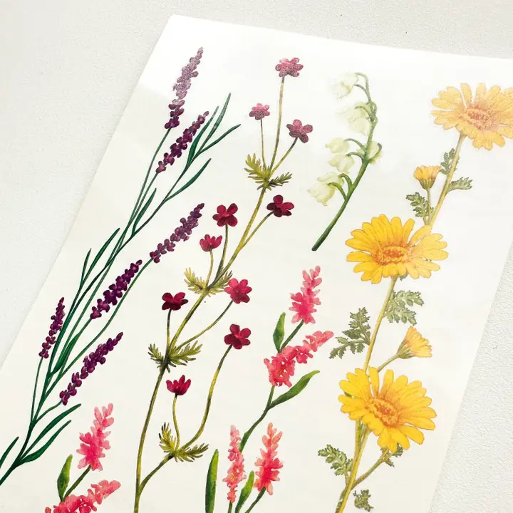 Les Tatoués - Temporary Tattoos - Delicate flowers - Image 3