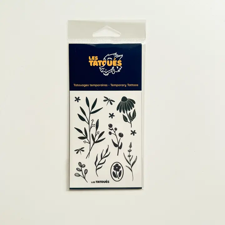Les Tatoués - Temporary Tattoos - Mini flowers