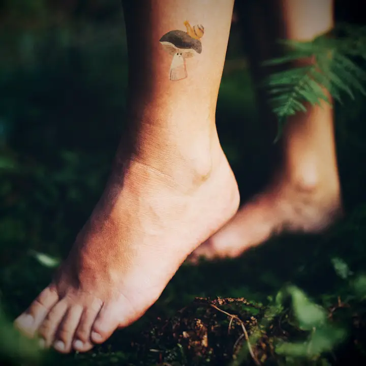 Les Tatoués - Temporary Tattoos - Mushrooms - Image 2