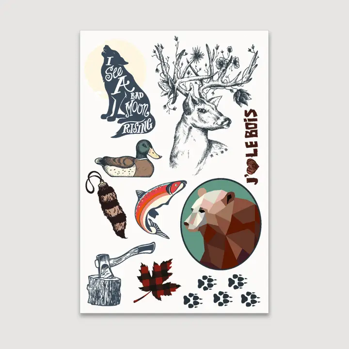 Les Tatoués - Temporary Tattoos - Out of the Wood - Image 6
