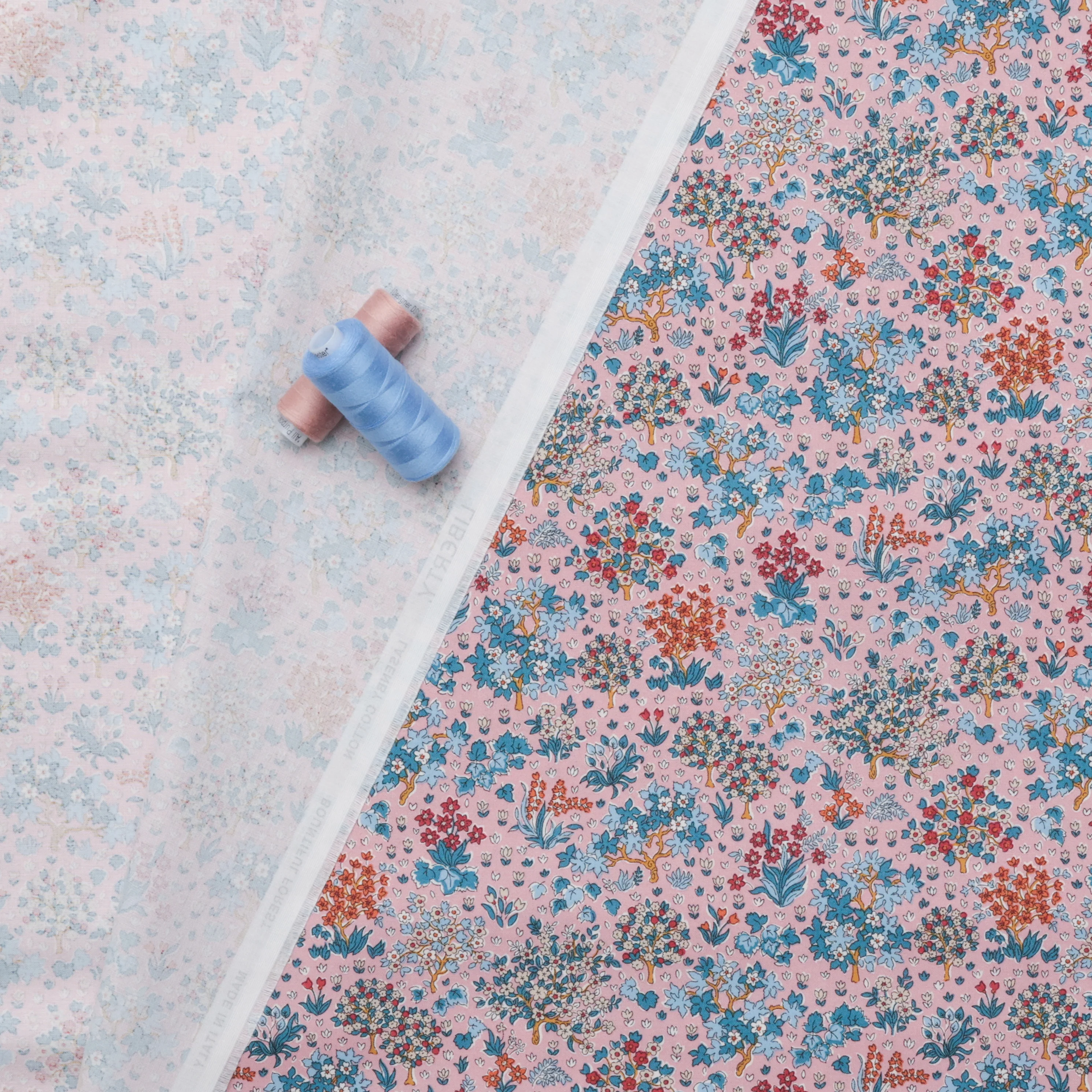 Liberty - Cotton - Autumn Woodland - Bountiful Forest - B - Image 3