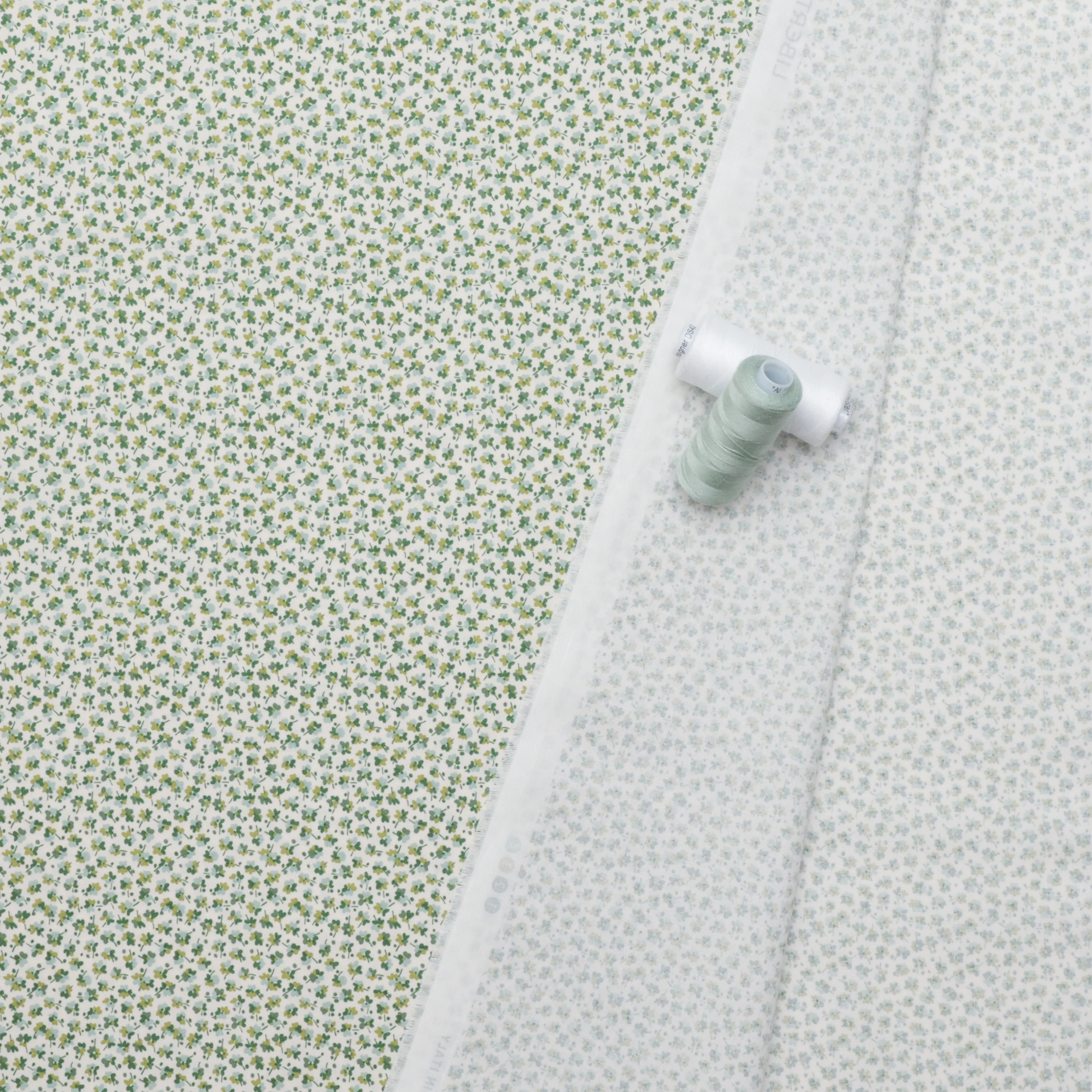 Liberty - Cotton - Autumn Woodland - Clover Speckle - A - Image 3