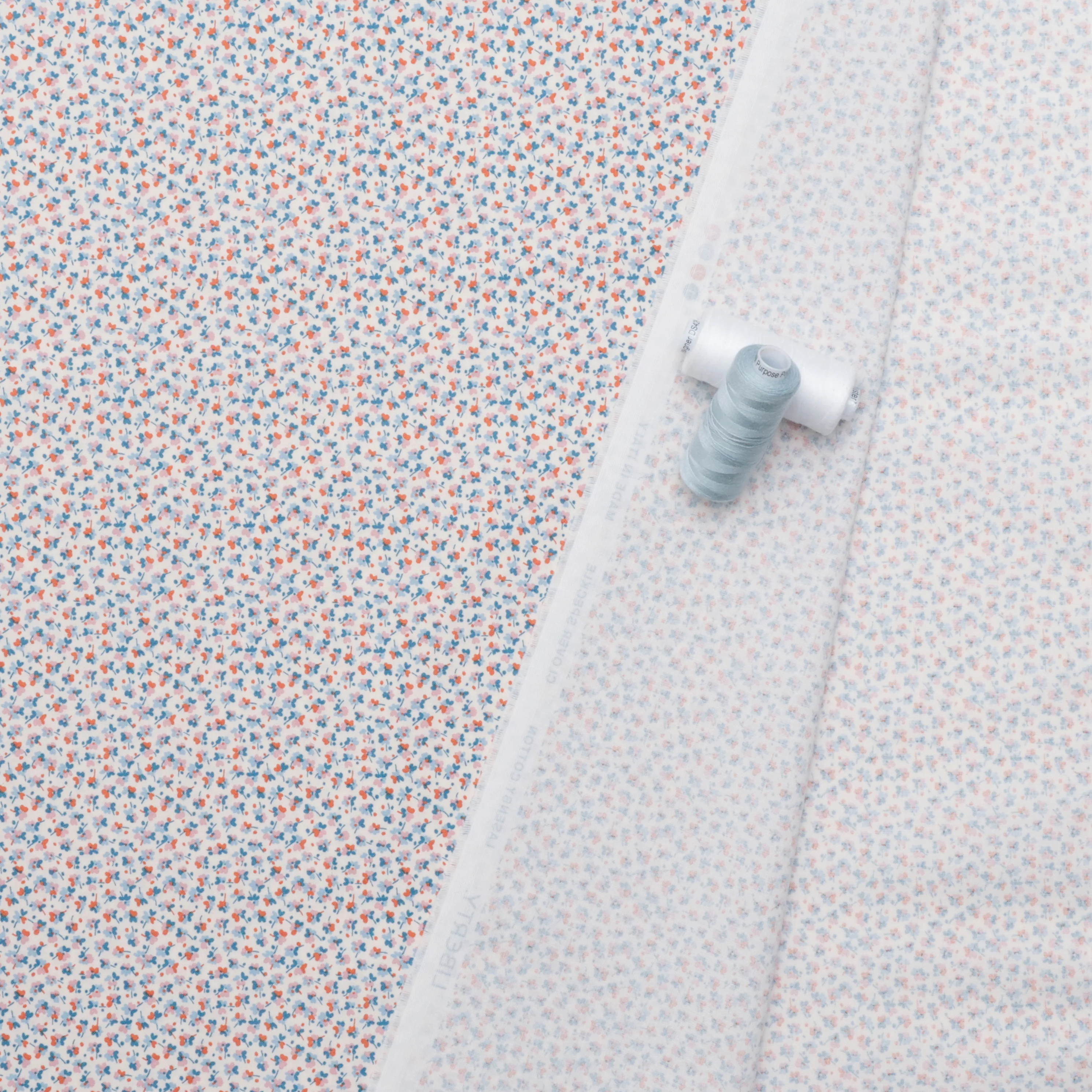 Liberty - Cotton - Autumn Woodland - Clover Speckle - B - Image 3