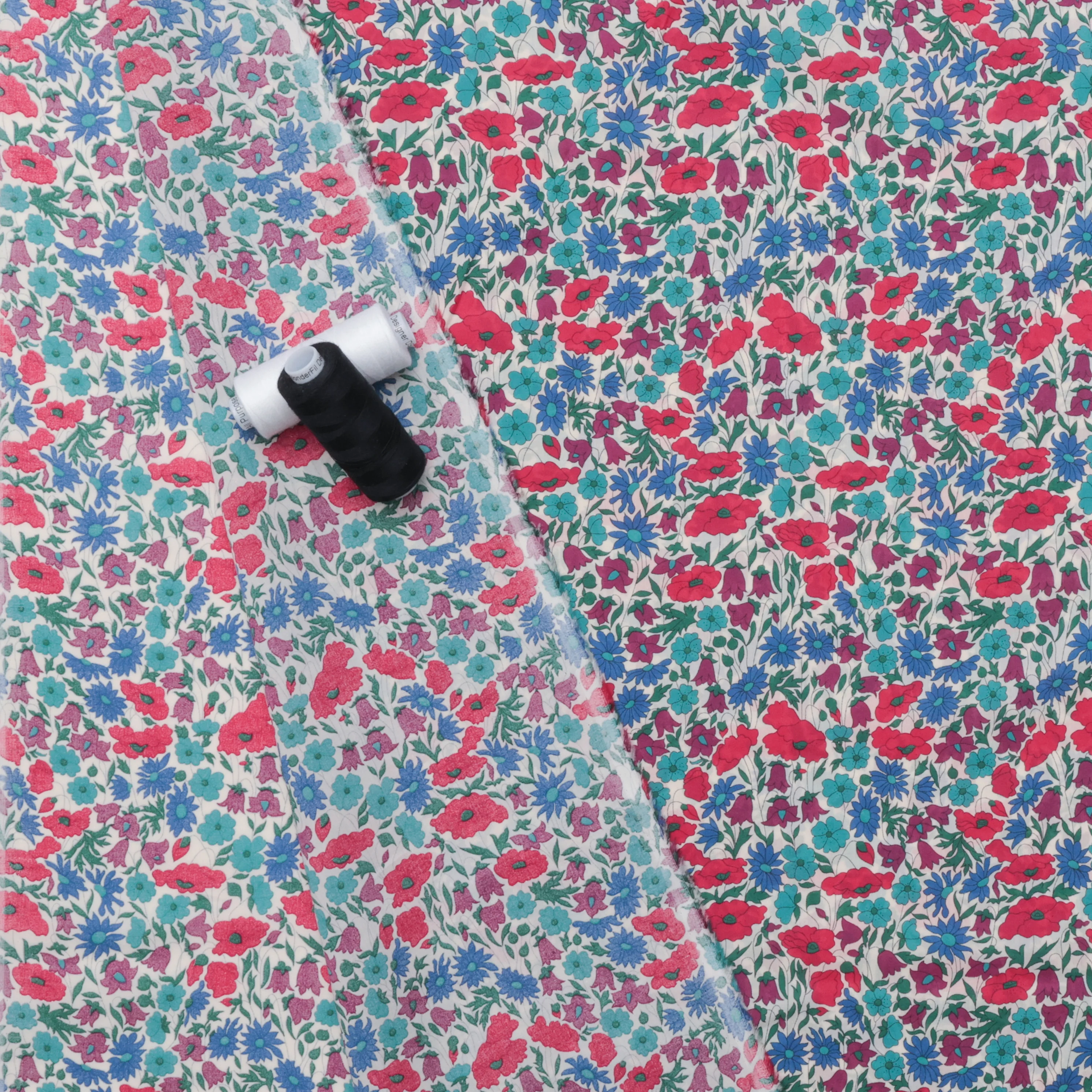 Liberty - Tana Lawn - Poppy & Daisy - Violet - Image 3
