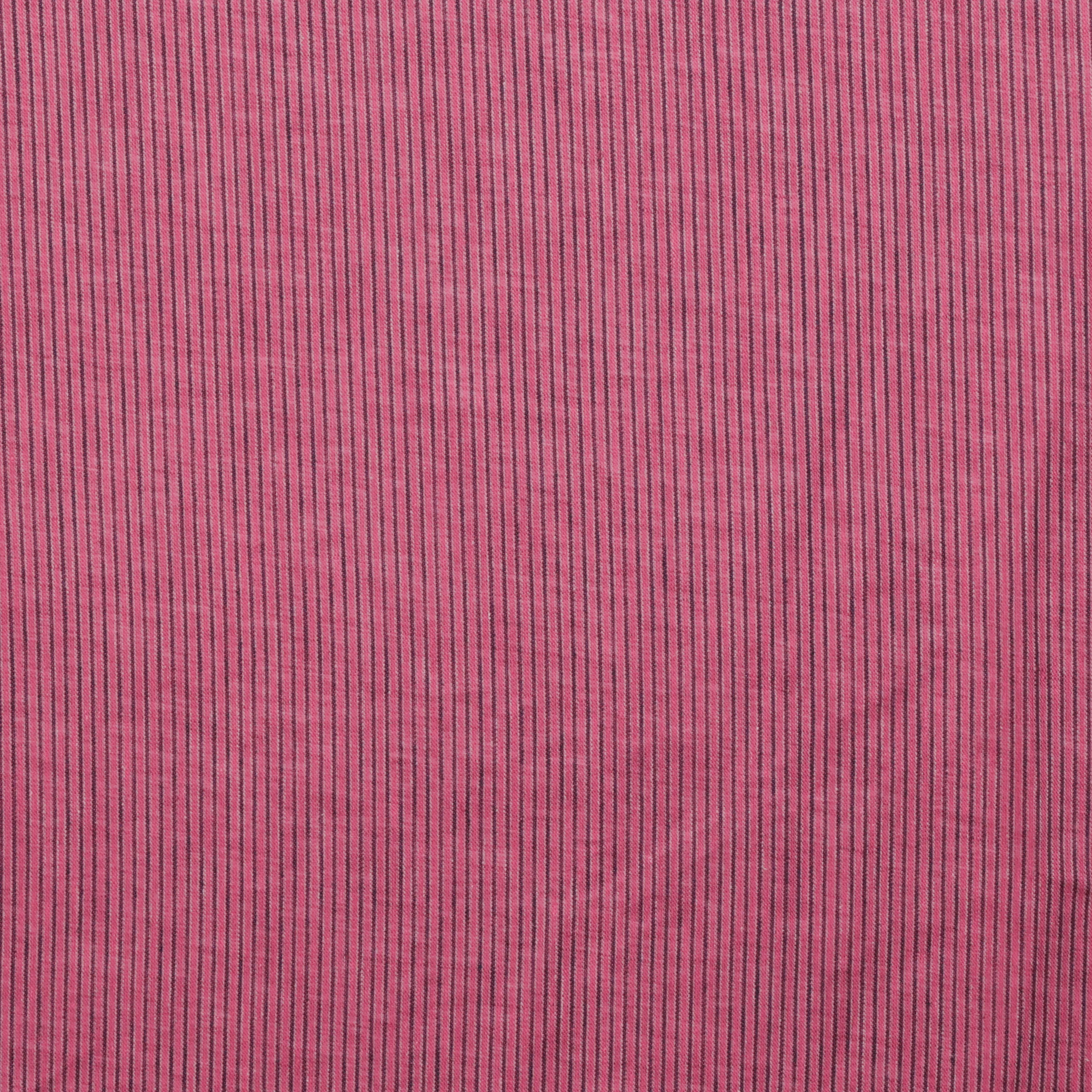 Linen Blend - Utopia - Stripe - Berry - Image 2