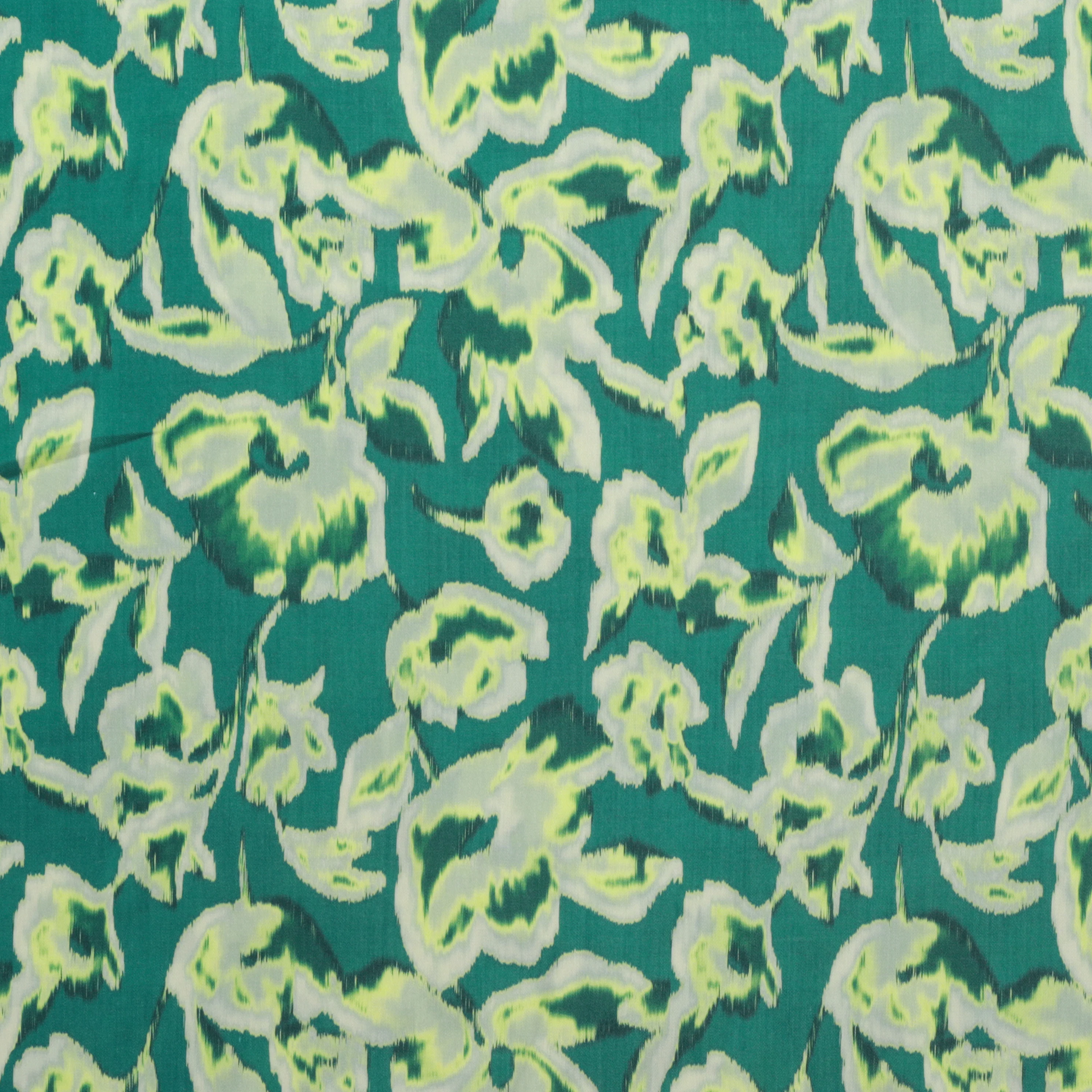 Tencel - Sienna - Print - Emerald Lime - Image 2