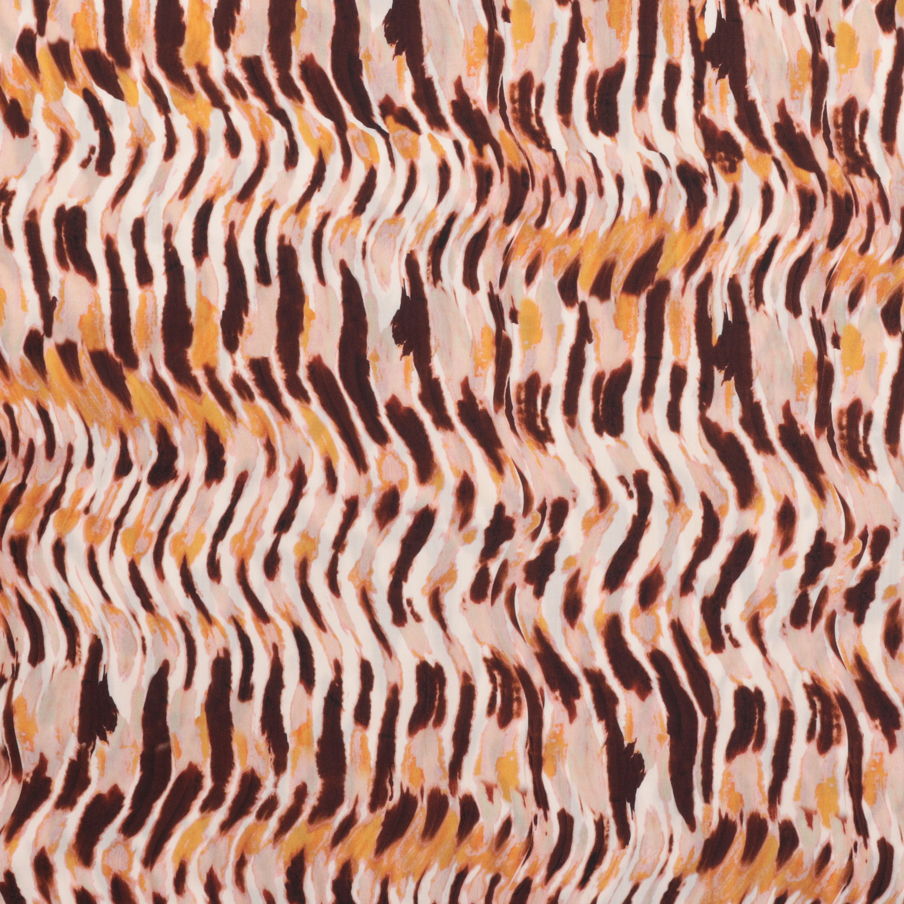 Tencel - Sienna - Print - Pink Espresso - Image 2