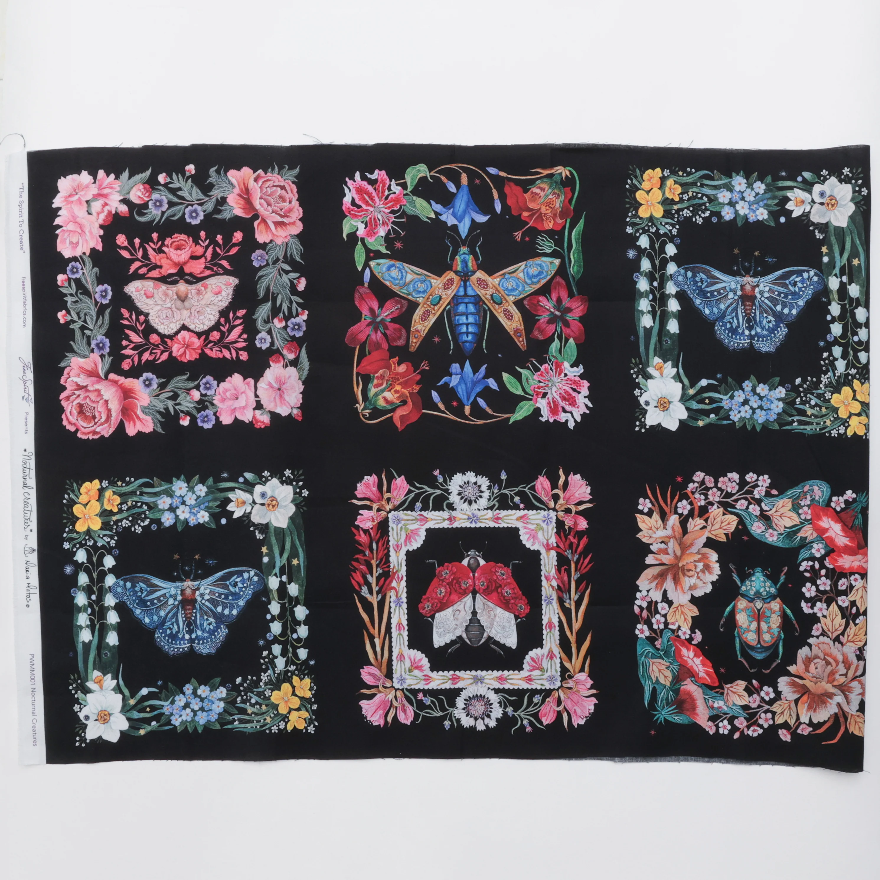 Maria Matos - Cotton - Nocturnal Creatures - Fat Quarter Bundle - Image 3