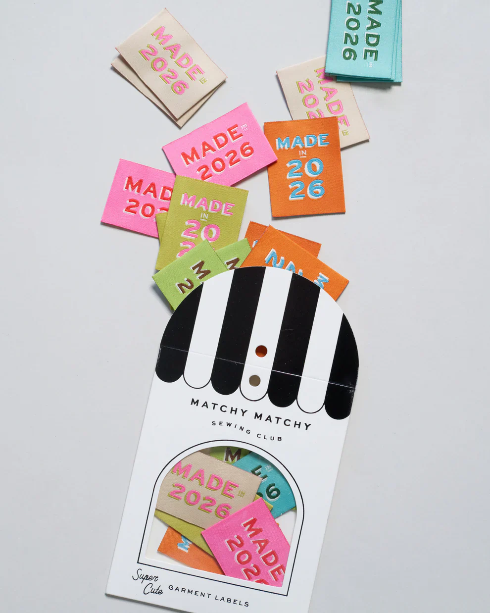Matchy Matchy Sewing Club - Sewing Labels - 2026 Large - Image 2