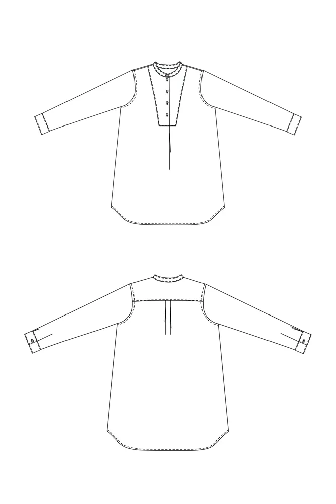 Merchant & Mills - Niven Shirt Dress - XS-XXL - Image 12