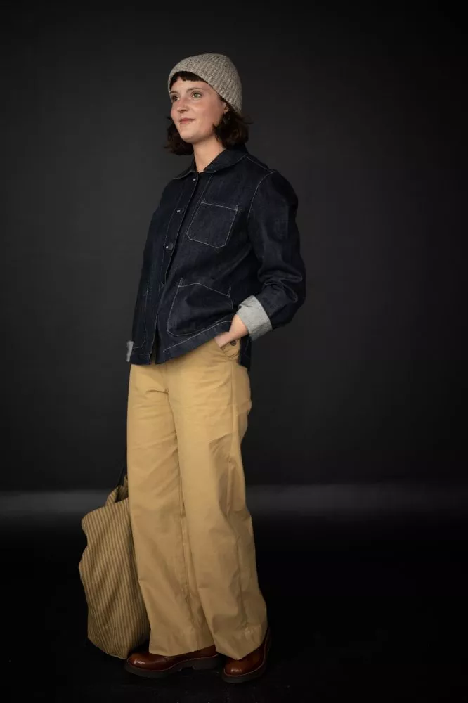 Merchant & Mills - Quinn Wide Leg Trousers - 18-28 - Image 10